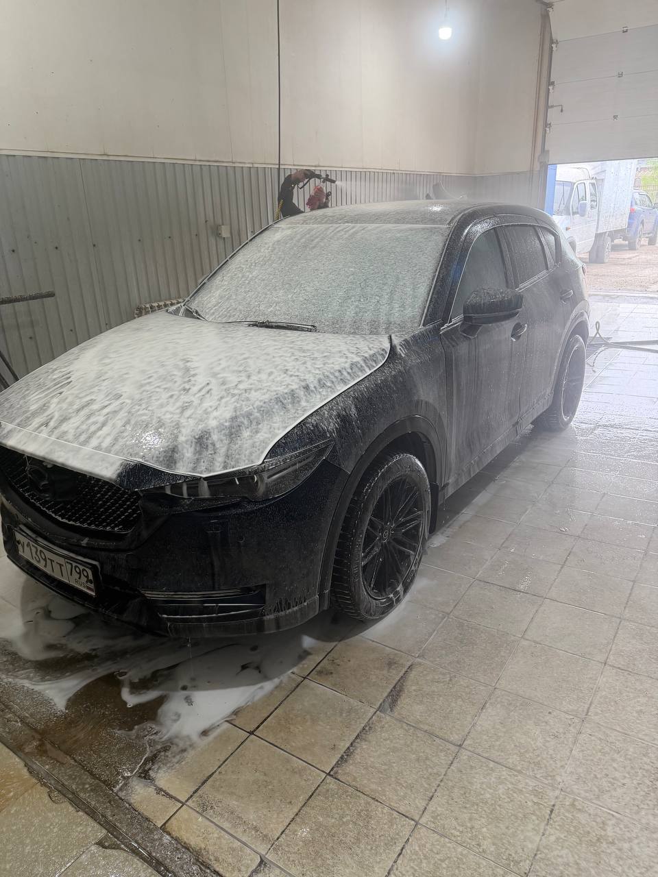 Автомобиль Mazda CX-5 II, этап: Мойка автомобиля. Антикоррозийная обработка в Москве и МО — НеРыжий