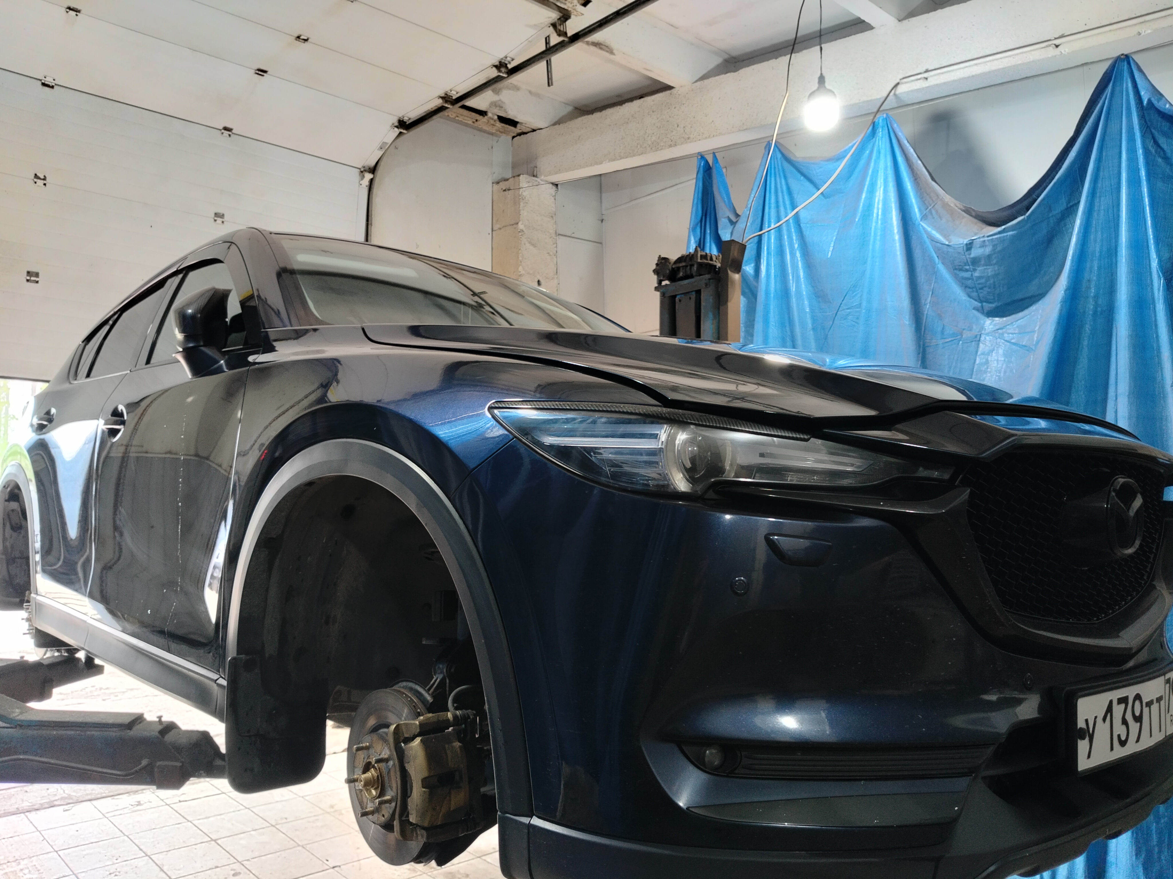 Автомобиль Mazda CX-5 II, этап: Разбор автомобиля. Антикоррозийная обработка в Москве и МО — НеРыжий