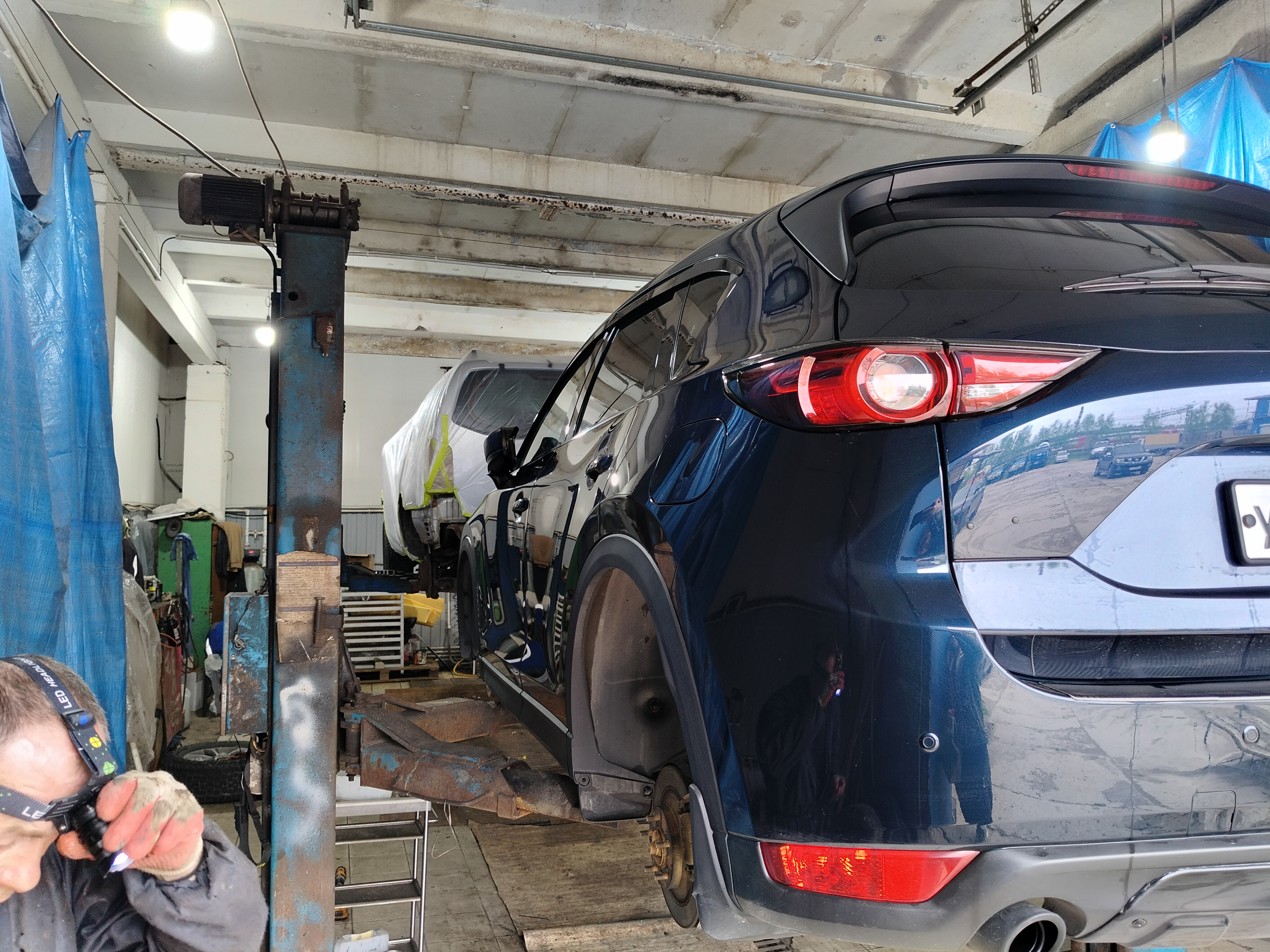 Автомобиль Mazda CX-5 II, этап: Разбор автомобиля. Антикоррозийная обработка в Москве и МО — НеРыжий
