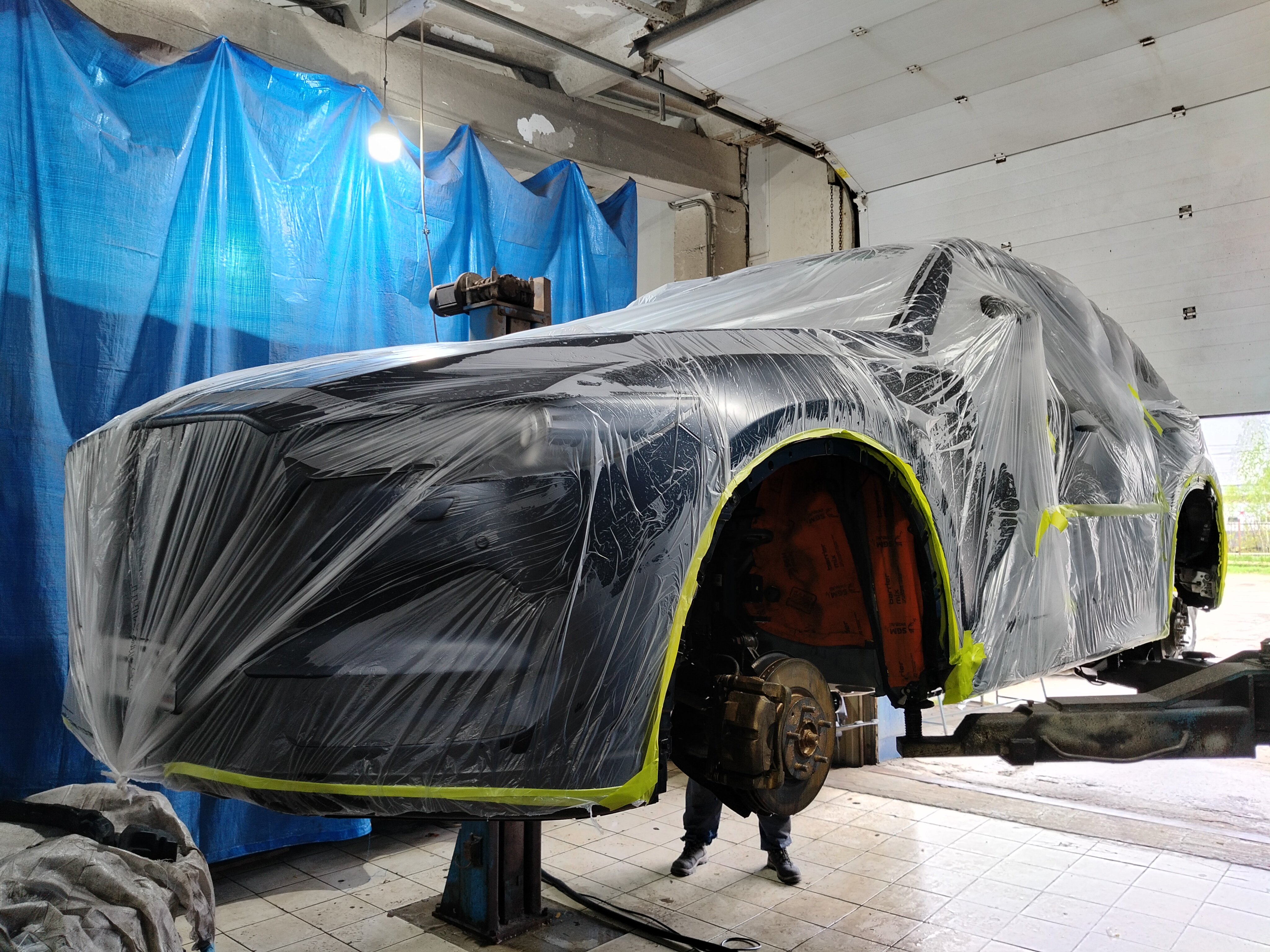 Автомобиль Mazda CX-5 II, этап: Оклейка авто. Антикоррозийная обработка в Москве и МО — НеРыжий