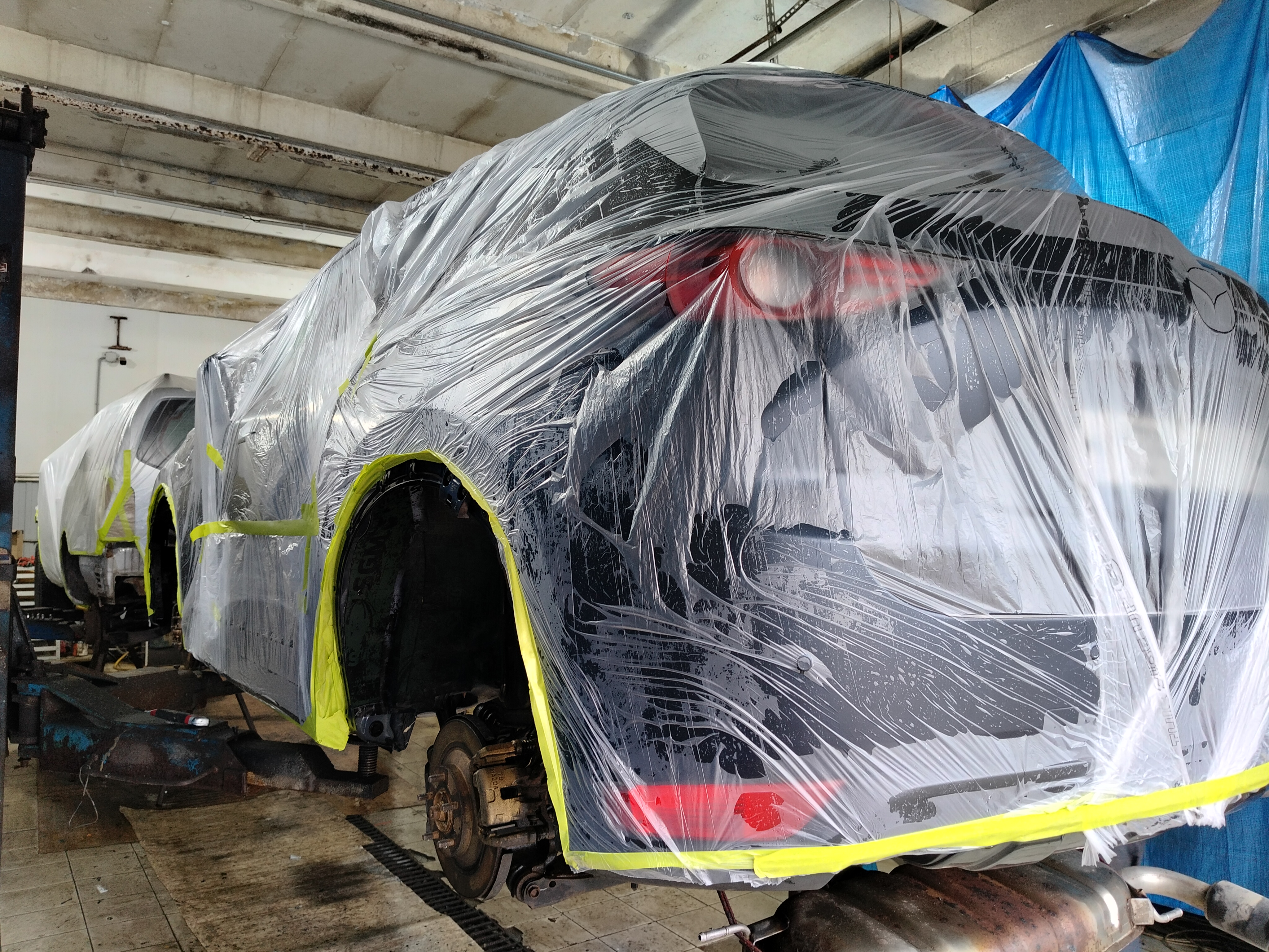 Автомобиль Mazda CX-5 II, этап: Оклейка авто. Антикоррозийная обработка в Москве и МО — НеРыжий