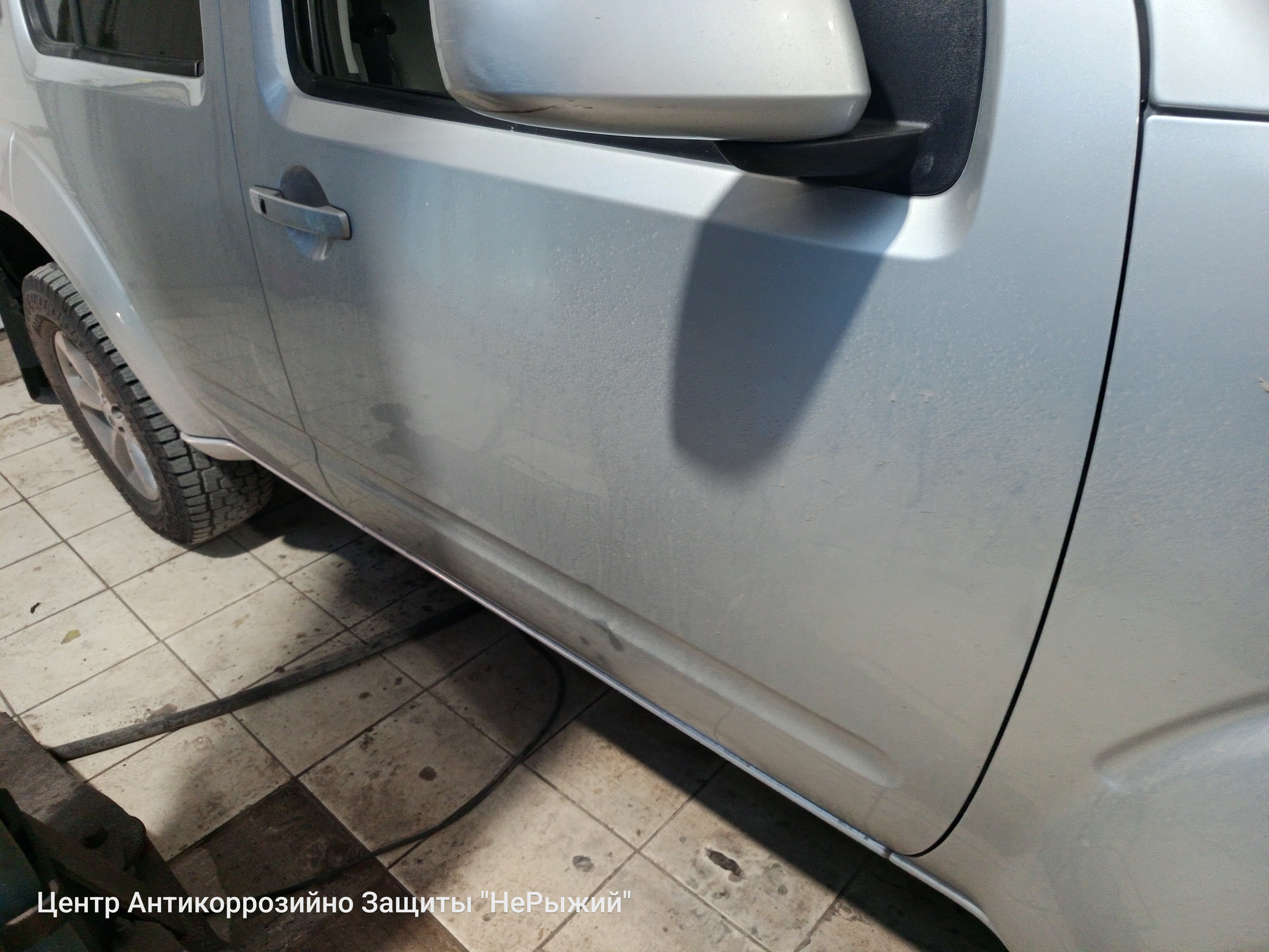 Автомобиль Nissan Pathfinder III (R51), этап: Приемка автомобиля. Антикоррозийная обработка в Москве и МО — НеРыжий