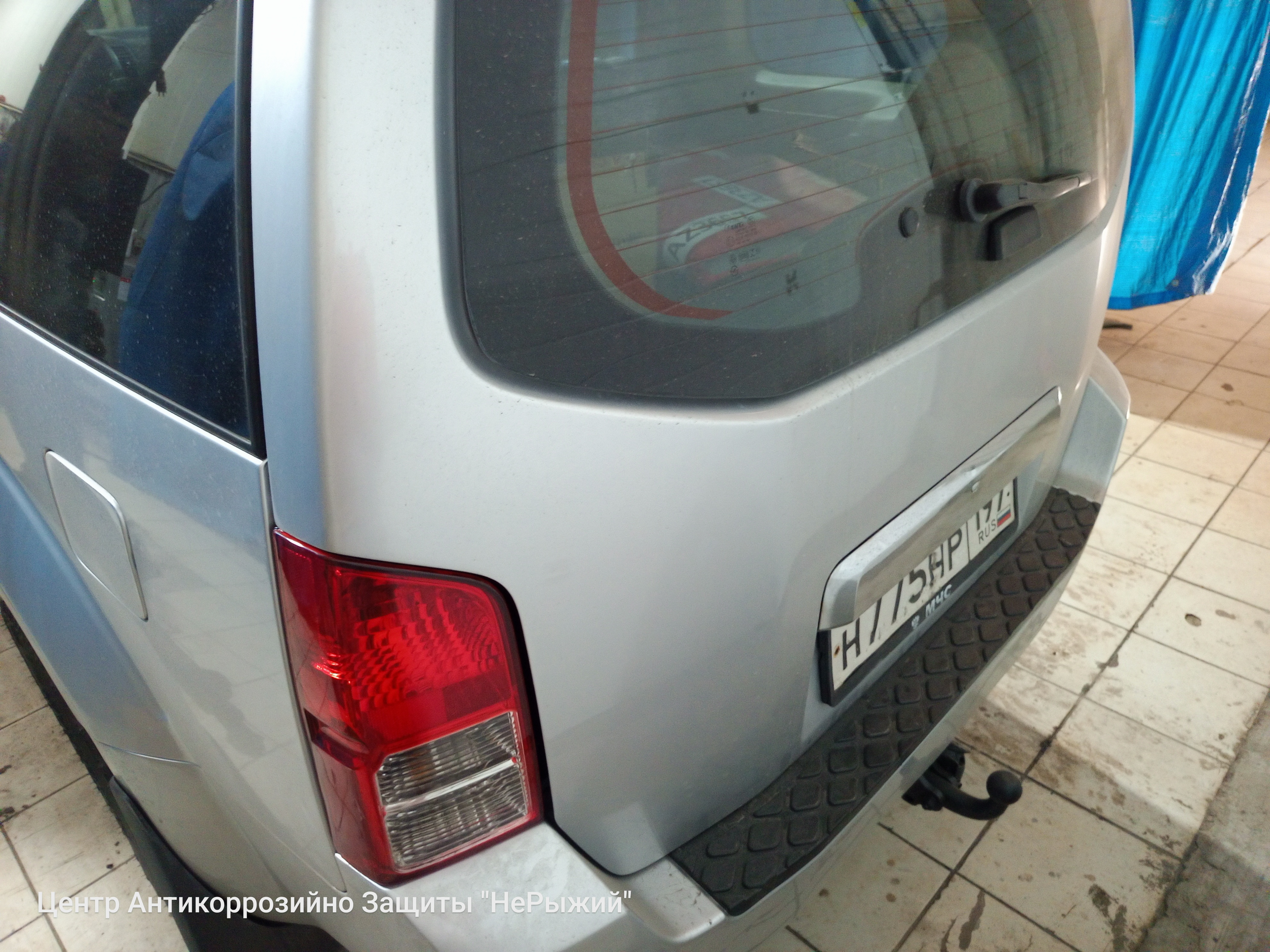 Автомобиль Nissan Pathfinder III (R51), этап: Приемка автомобиля. Антикоррозийная обработка в Москве и МО — НеРыжий
