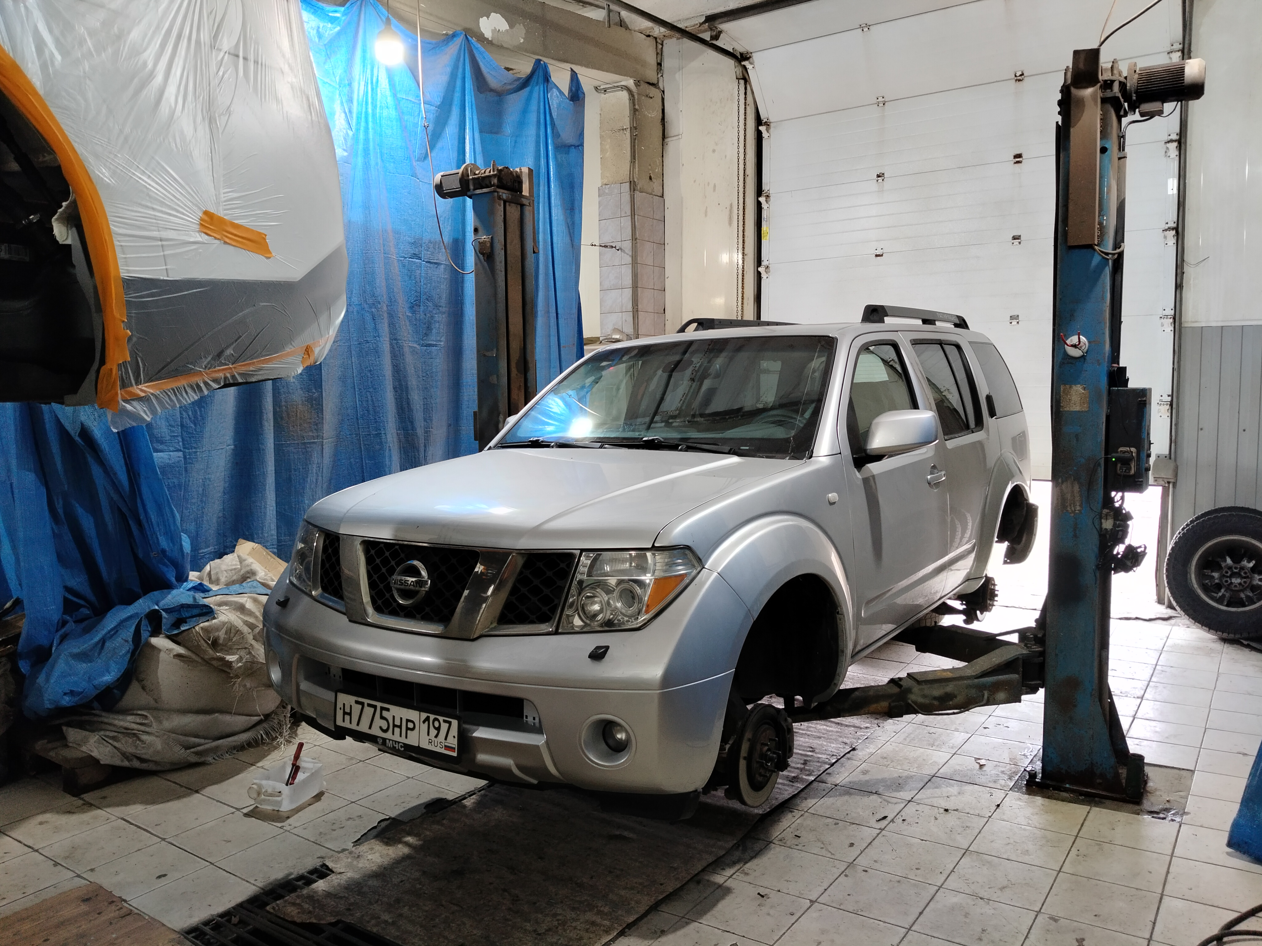 Автомобиль Nissan Pathfinder III (R51), этап: Разбор автомобиля. Антикоррозийная обработка в Москве и МО — НеРыжий