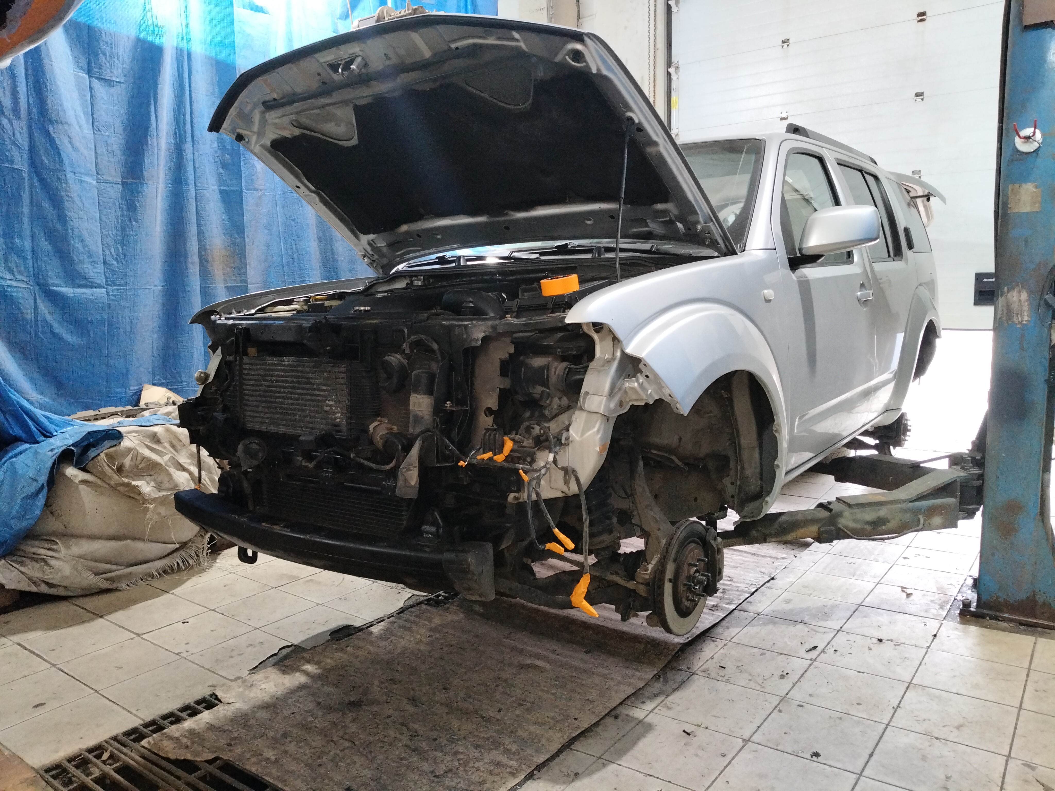 Автомобиль Nissan Pathfinder III (R51), этап: Разбор автомобиля. Антикоррозийная обработка в Москве и МО — НеРыжий