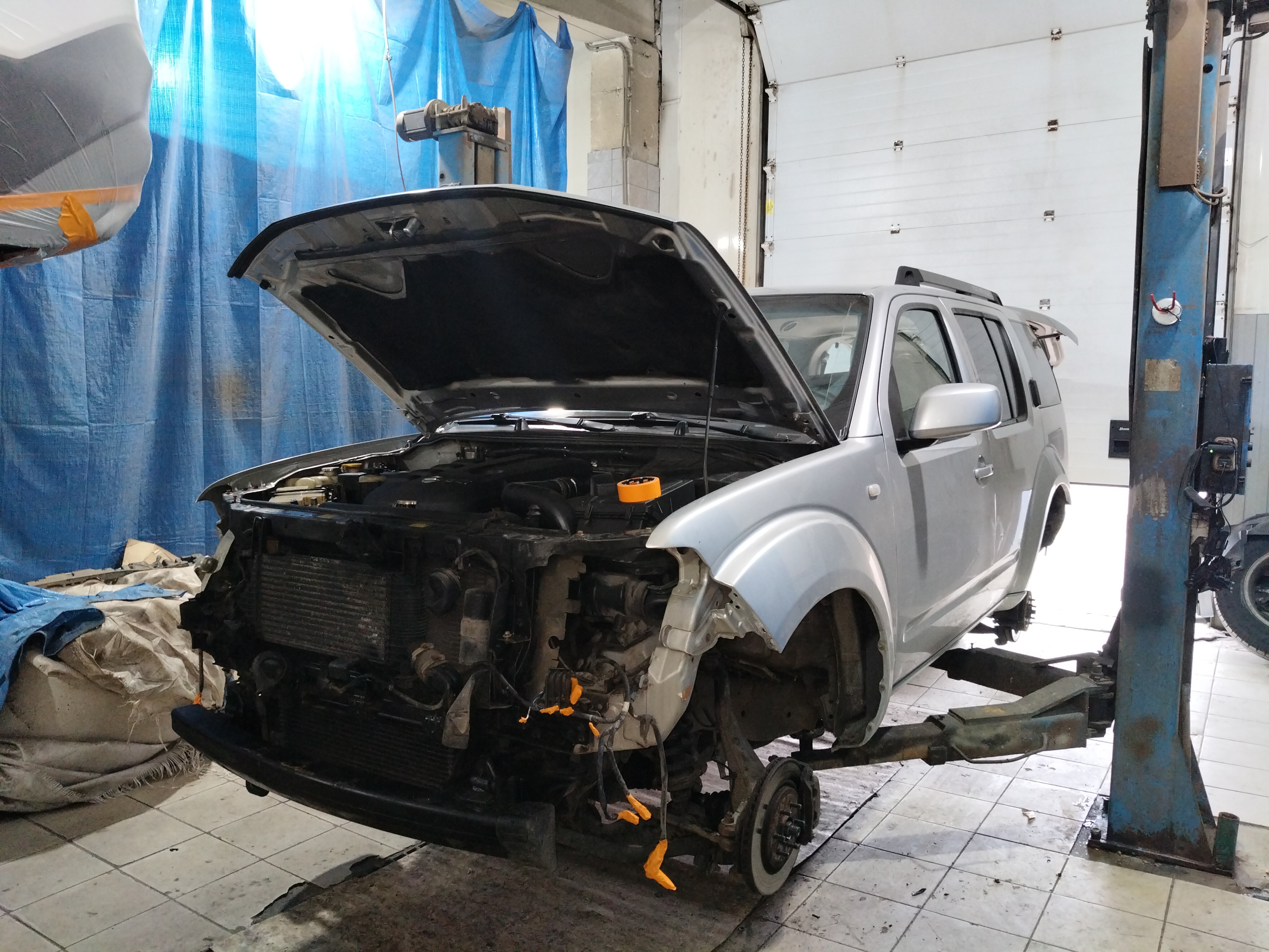 Автомобиль Nissan Pathfinder III (R51), этап: Разбор автомобиля. Антикоррозийная обработка в Москве и МО — НеРыжий