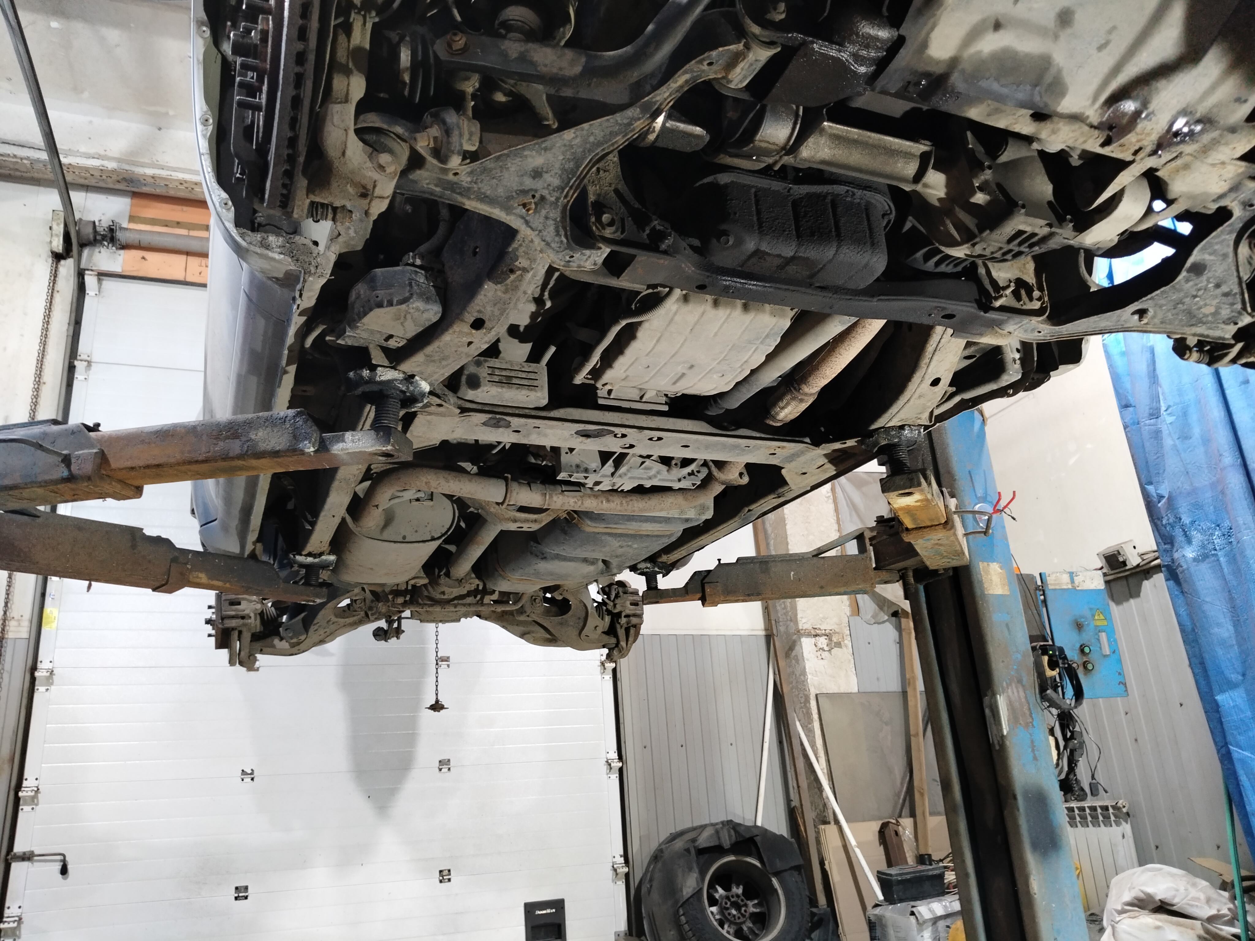 Автомобиль Nissan Pathfinder III (R51), этап: Разбор автомобиля. Антикоррозийная обработка в Москве и МО — НеРыжий