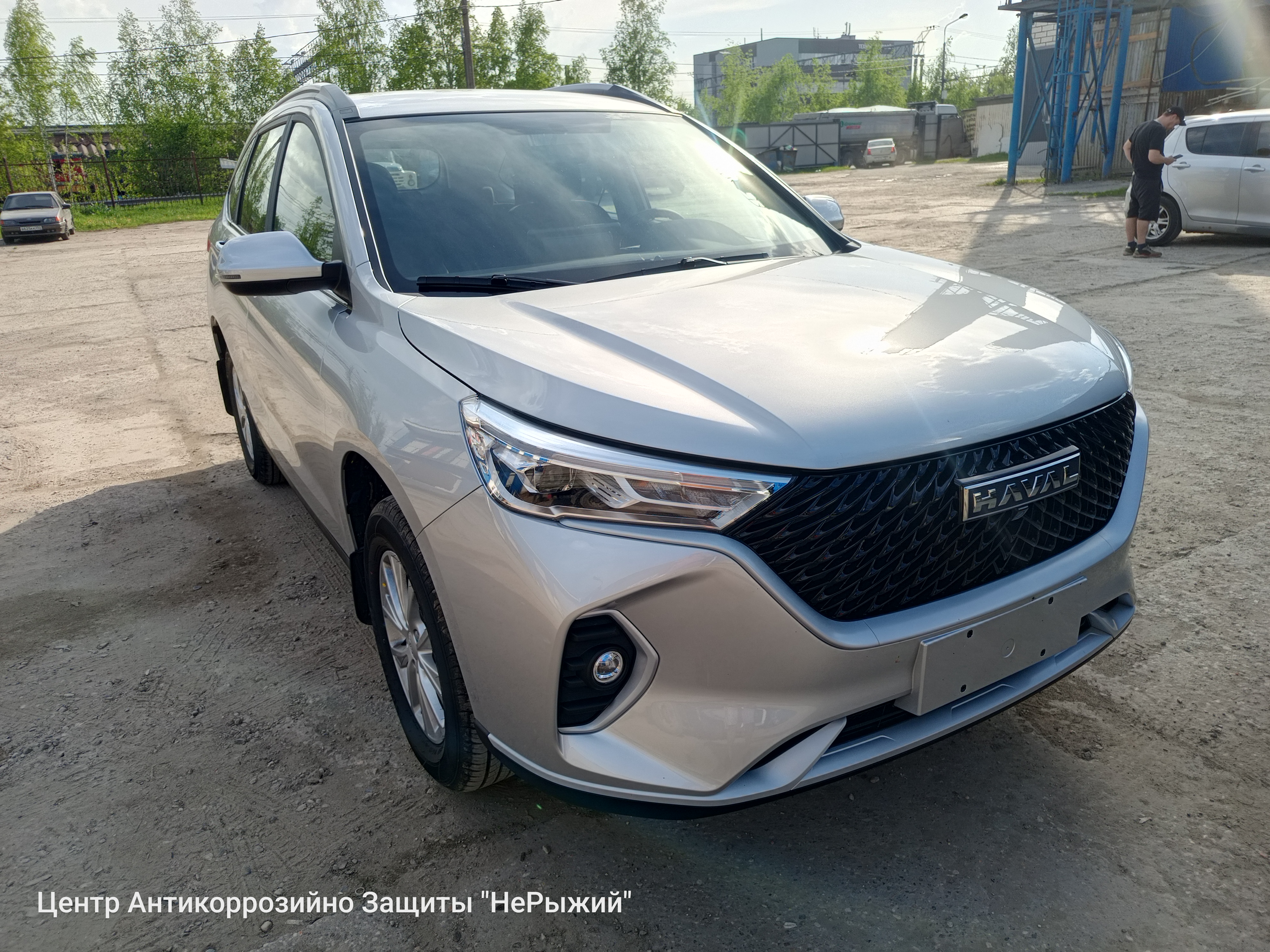 Автомобиль Haval M6 II, этап: Приемка автомобиля. Антикоррозийная обработка в Москве и МО — НеРыжий