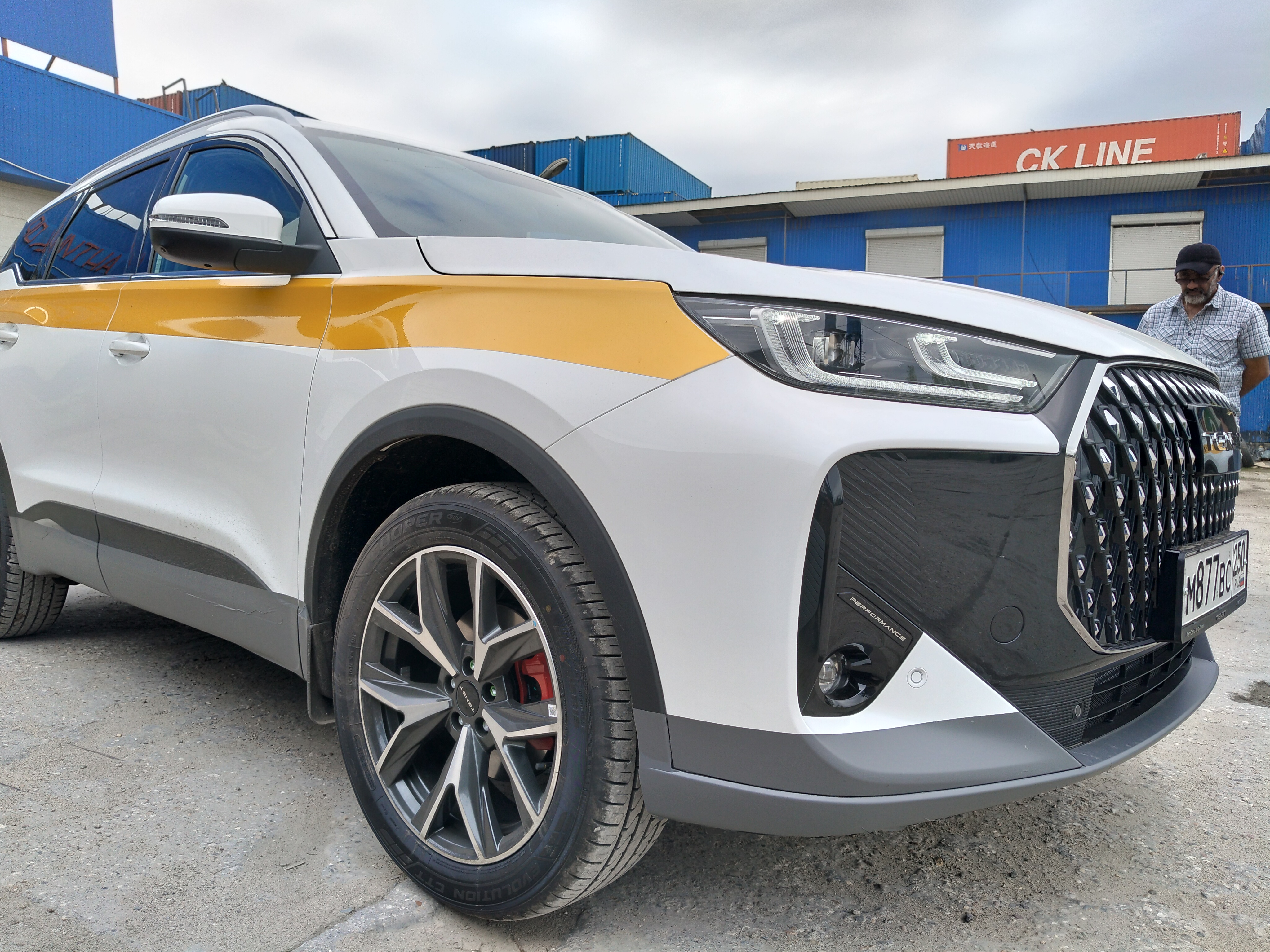 Автомобиль Chery Tiggo 7 Pro Max, этап: Приемка автомобиля. Антикоррозийная обработка в Москве и МО — НеРыжий