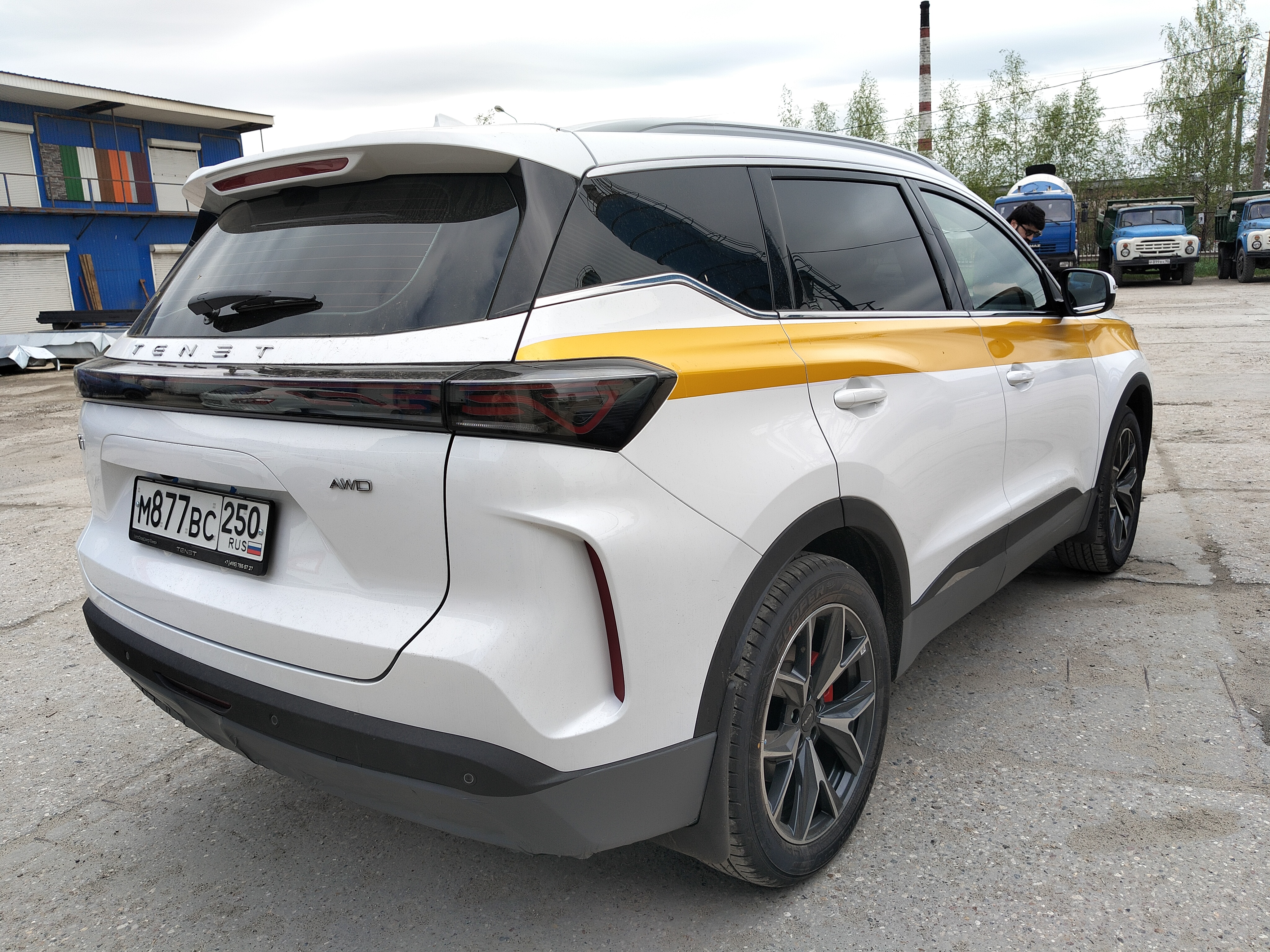 Автомобиль Chery Tiggo 7 Pro Max, этап: Приемка автомобиля. Антикоррозийная обработка в Москве и МО — НеРыжий