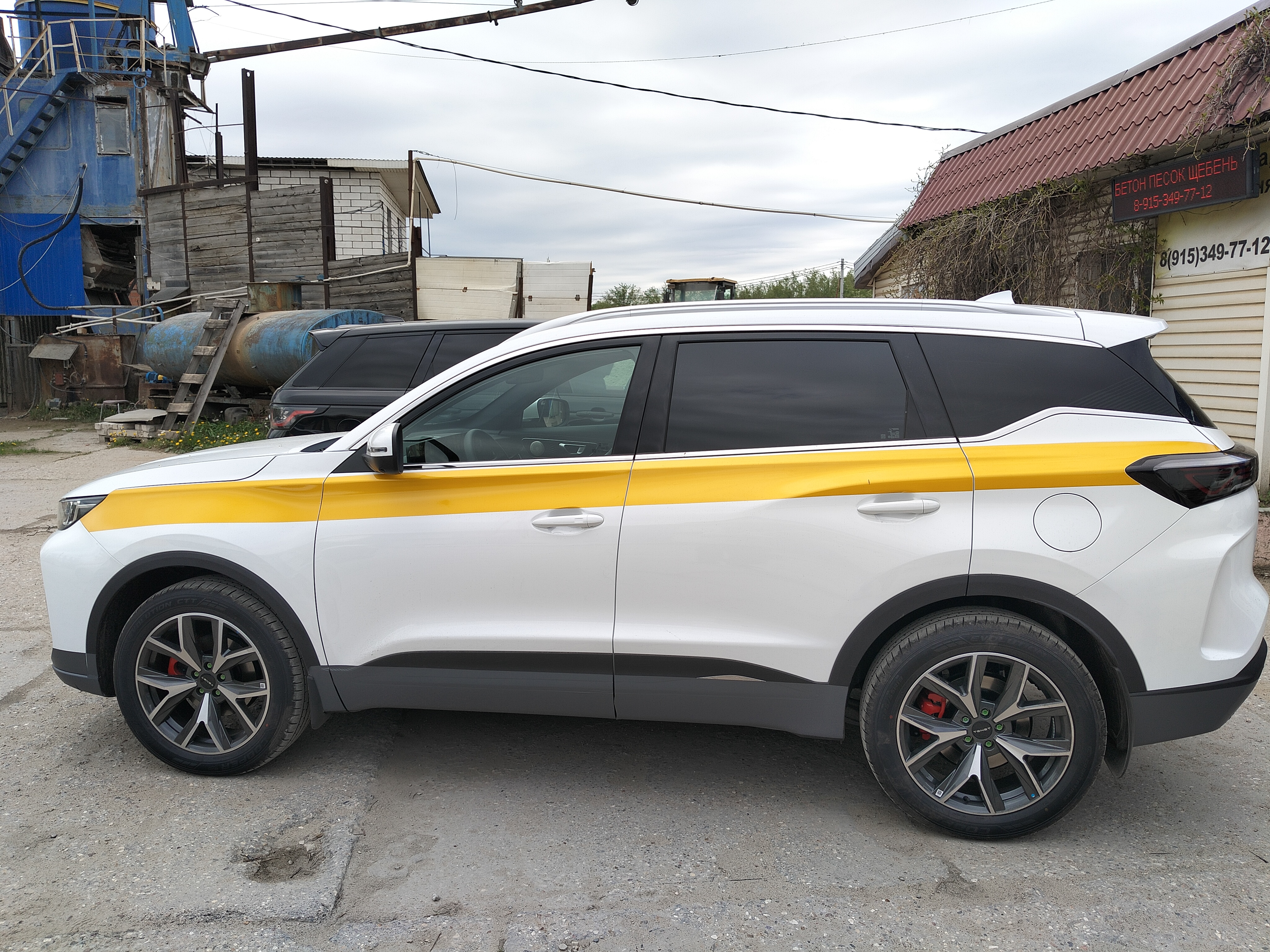 Автомобиль Chery Tiggo 7 Pro Max, этап: Приемка автомобиля. Антикоррозийная обработка в Москве и МО — НеРыжий