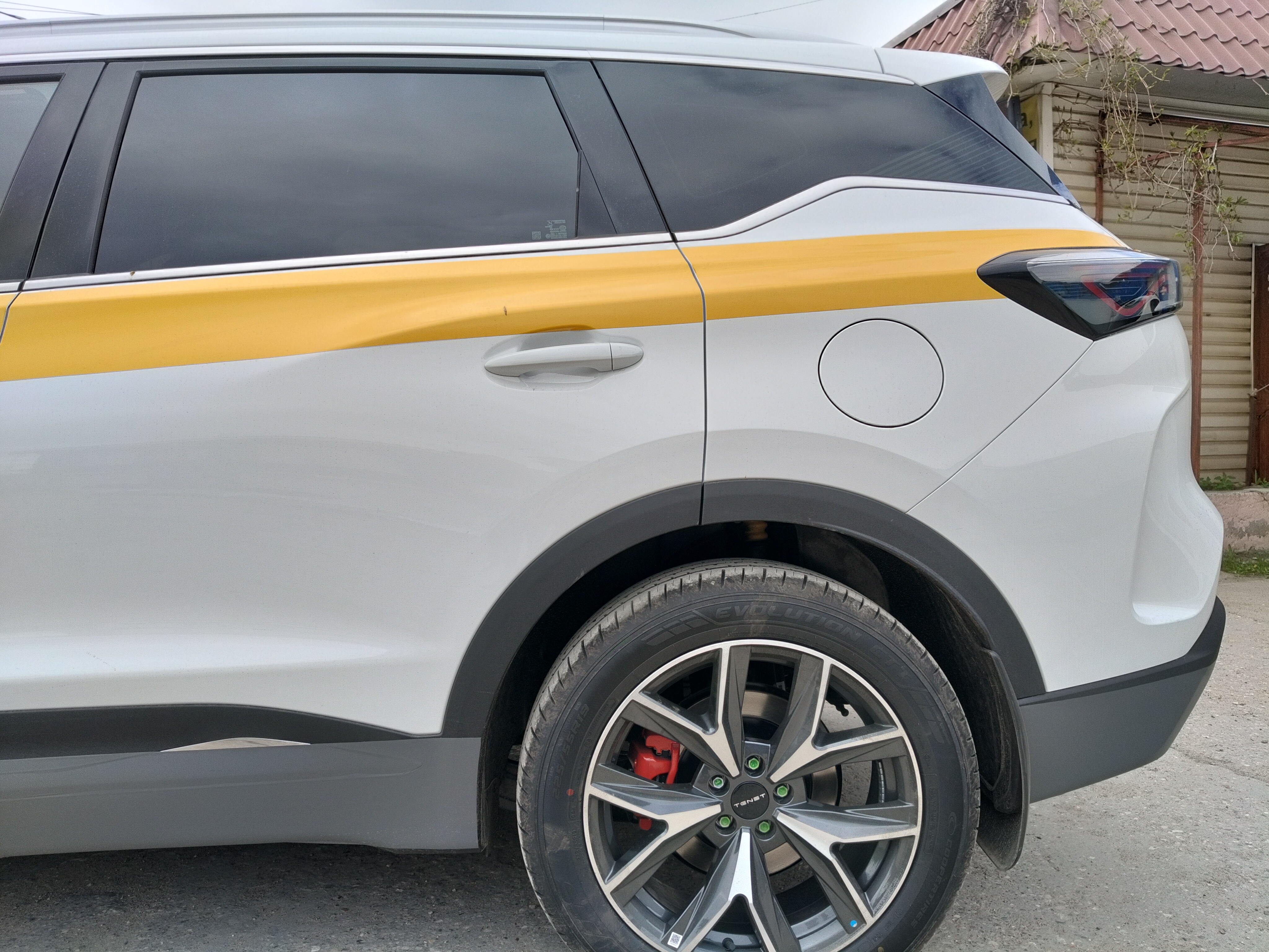 Автомобиль Chery Tiggo 7 Pro Max, этап: Приемка автомобиля. Антикоррозийная обработка в Москве и МО — НеРыжий