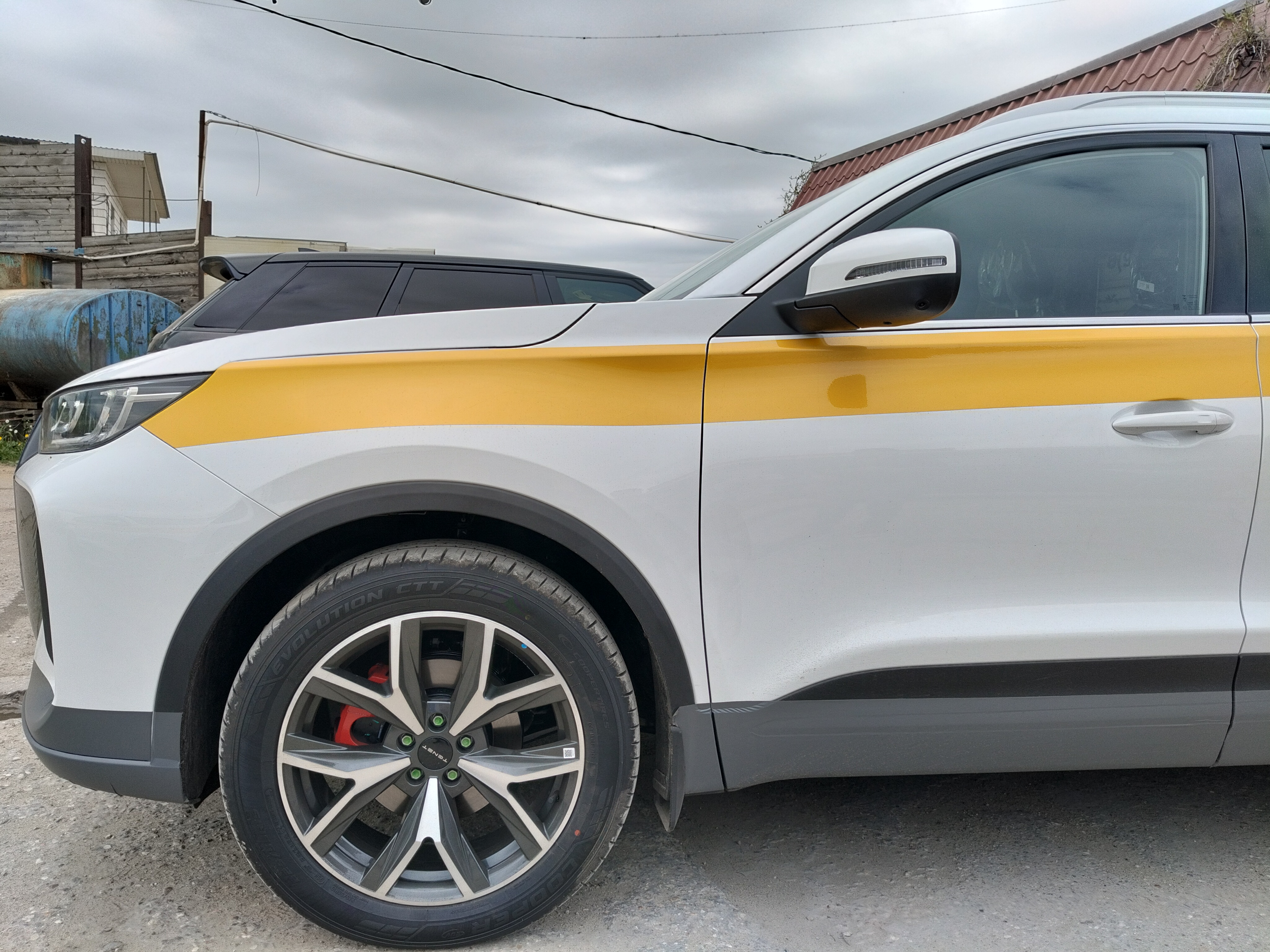 Автомобиль Chery Tiggo 7 Pro Max, этап: Приемка автомобиля. Антикоррозийная обработка в Москве и МО — НеРыжий