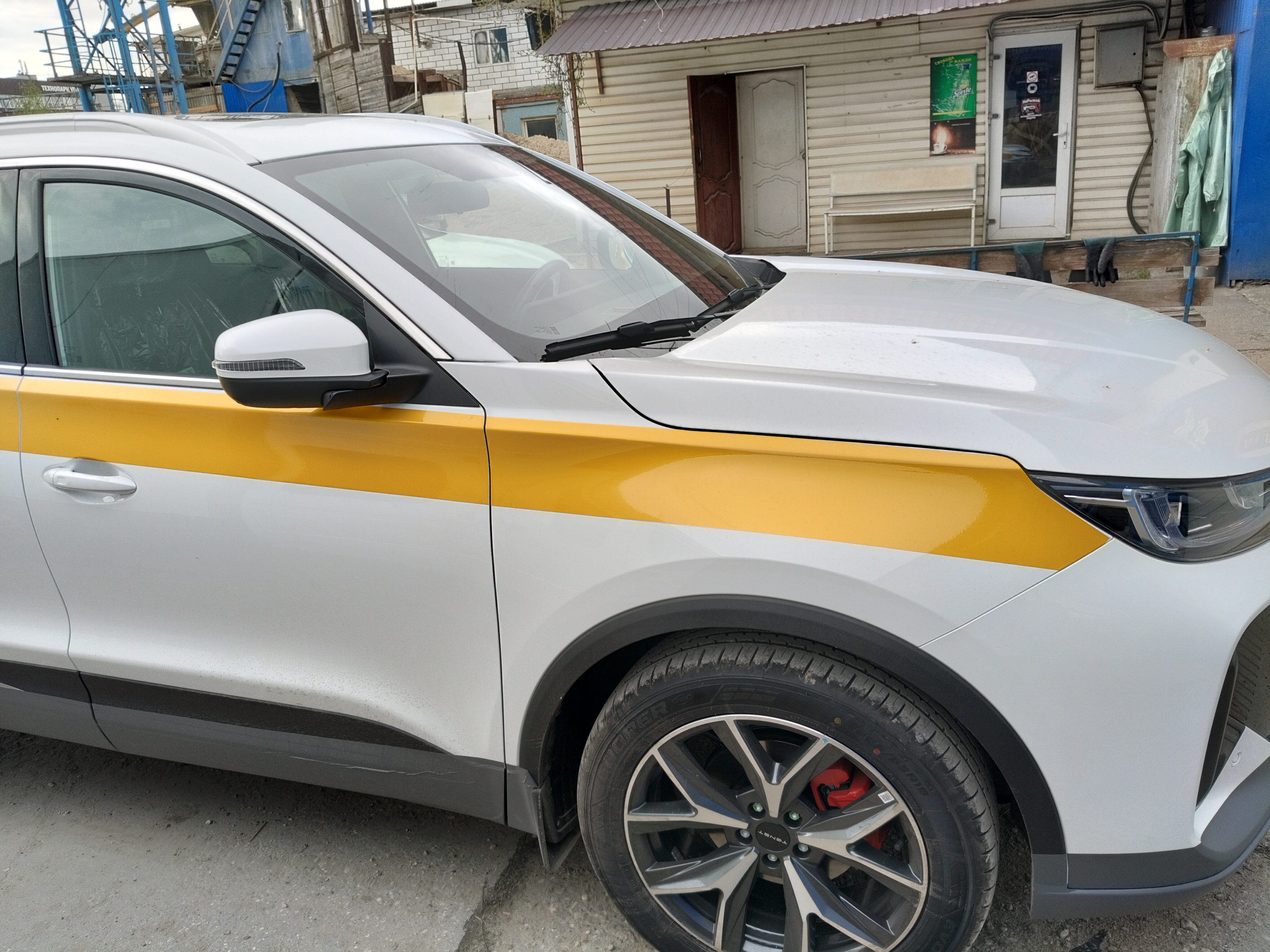 Автомобиль Chery Tiggo 7 Pro Max, этап: Приемка автомобиля. Антикоррозийная обработка в Москве и МО — НеРыжий