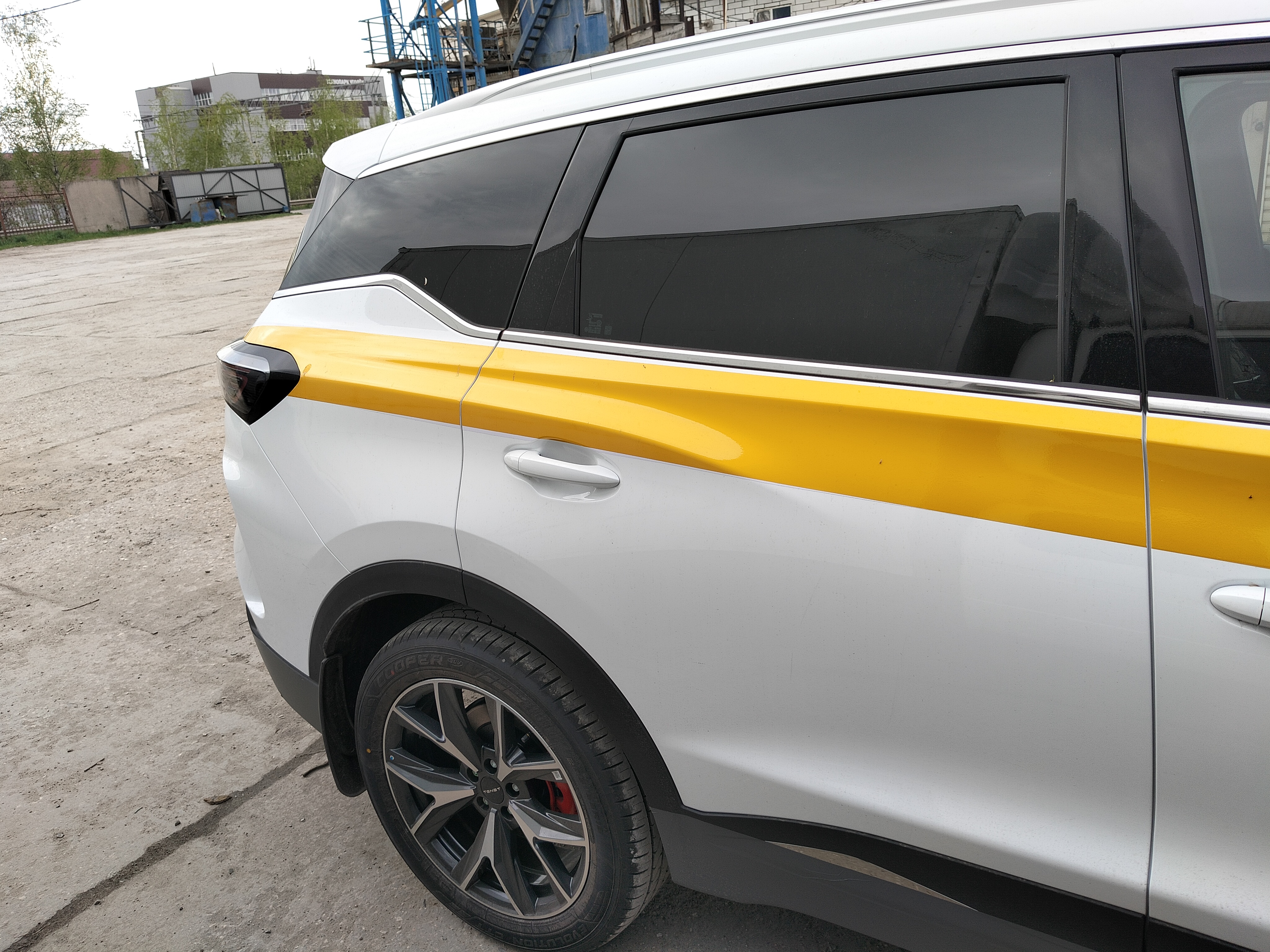 Автомобиль Chery Tiggo 7 Pro Max, этап: Приемка автомобиля. Антикоррозийная обработка в Москве и МО — НеРыжий