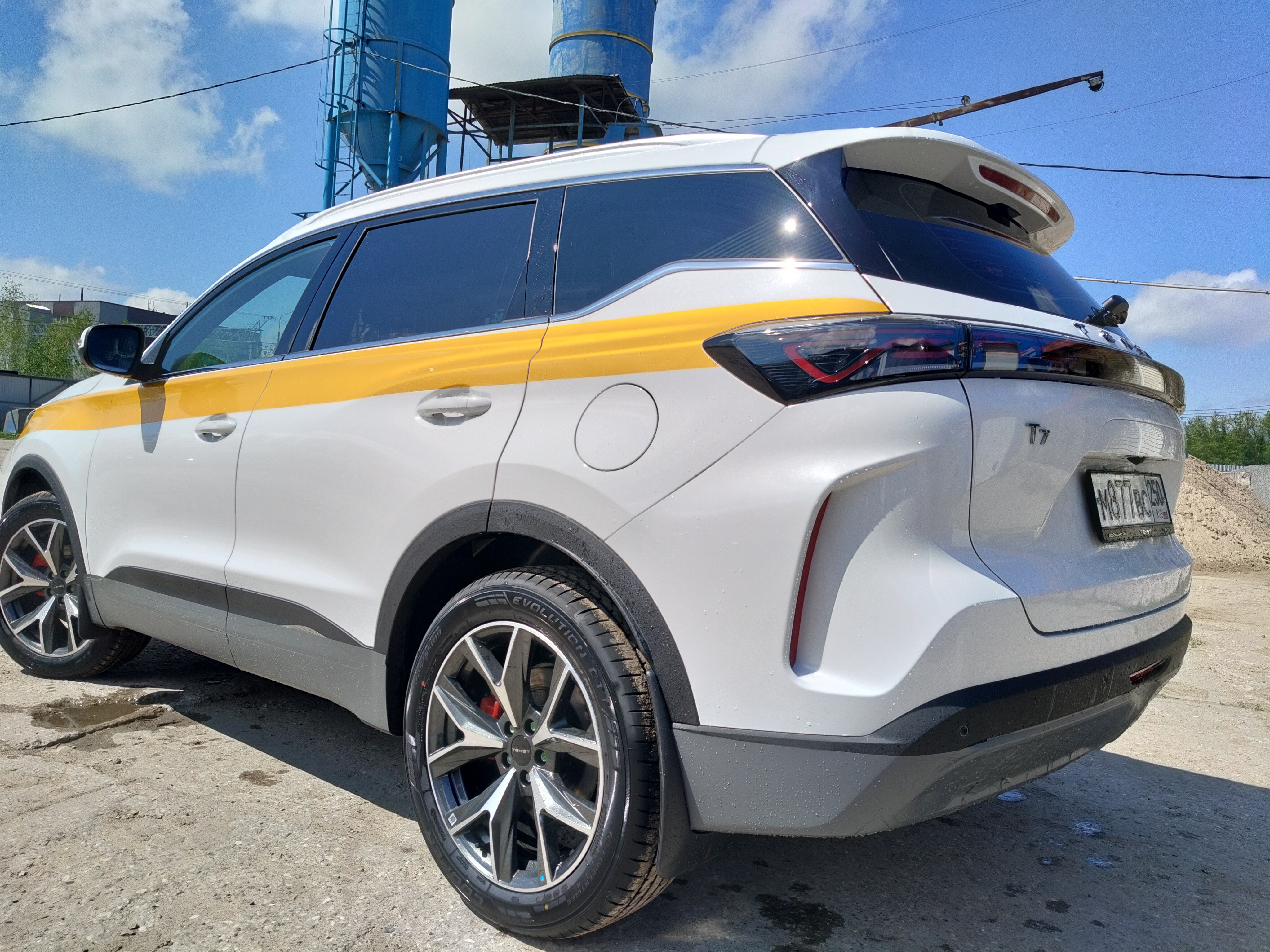 Автомобиль Chery Tiggo 7 Pro Max, этап: Выдача авто. Антикоррозийная обработка в Москве и МО — НеРыжий