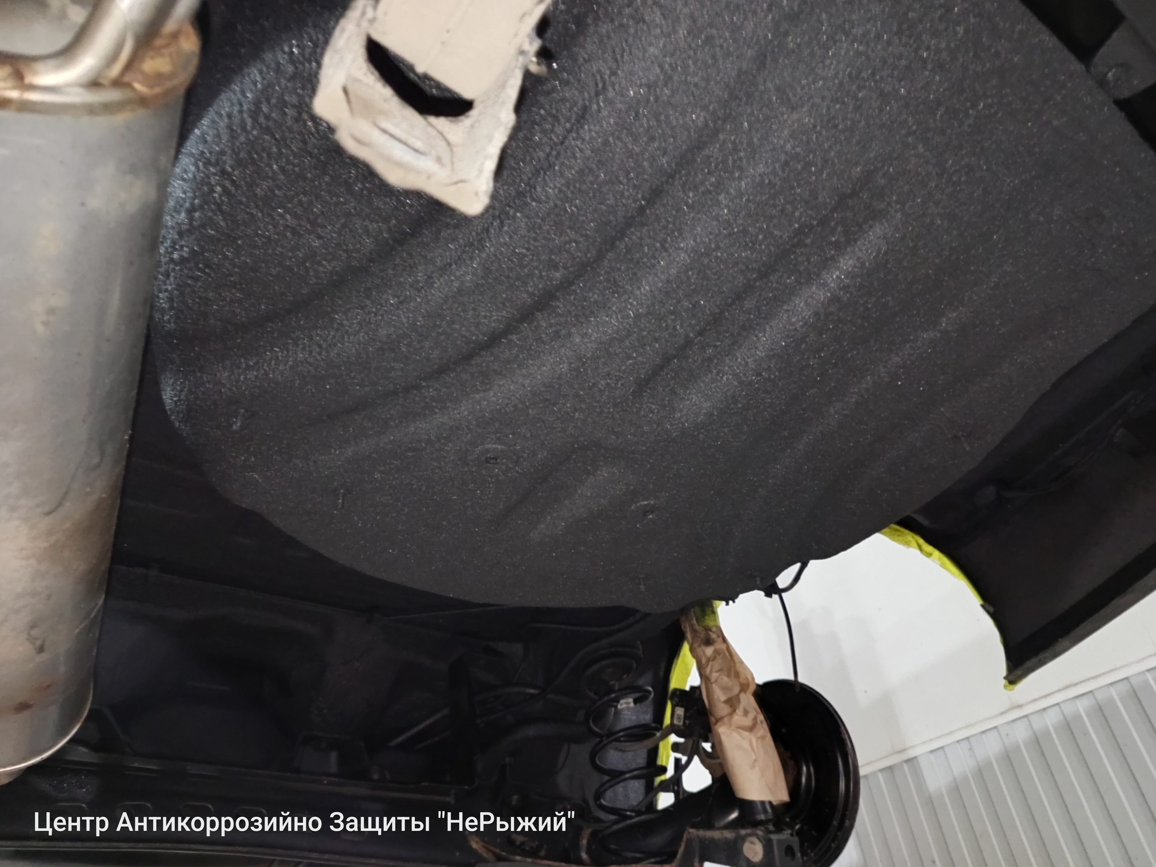 Автомобиль Skoda Octavia IV, этап: Распыляемый герметик. Антикоррозийная обработка в Москве и МО — НеРыжий