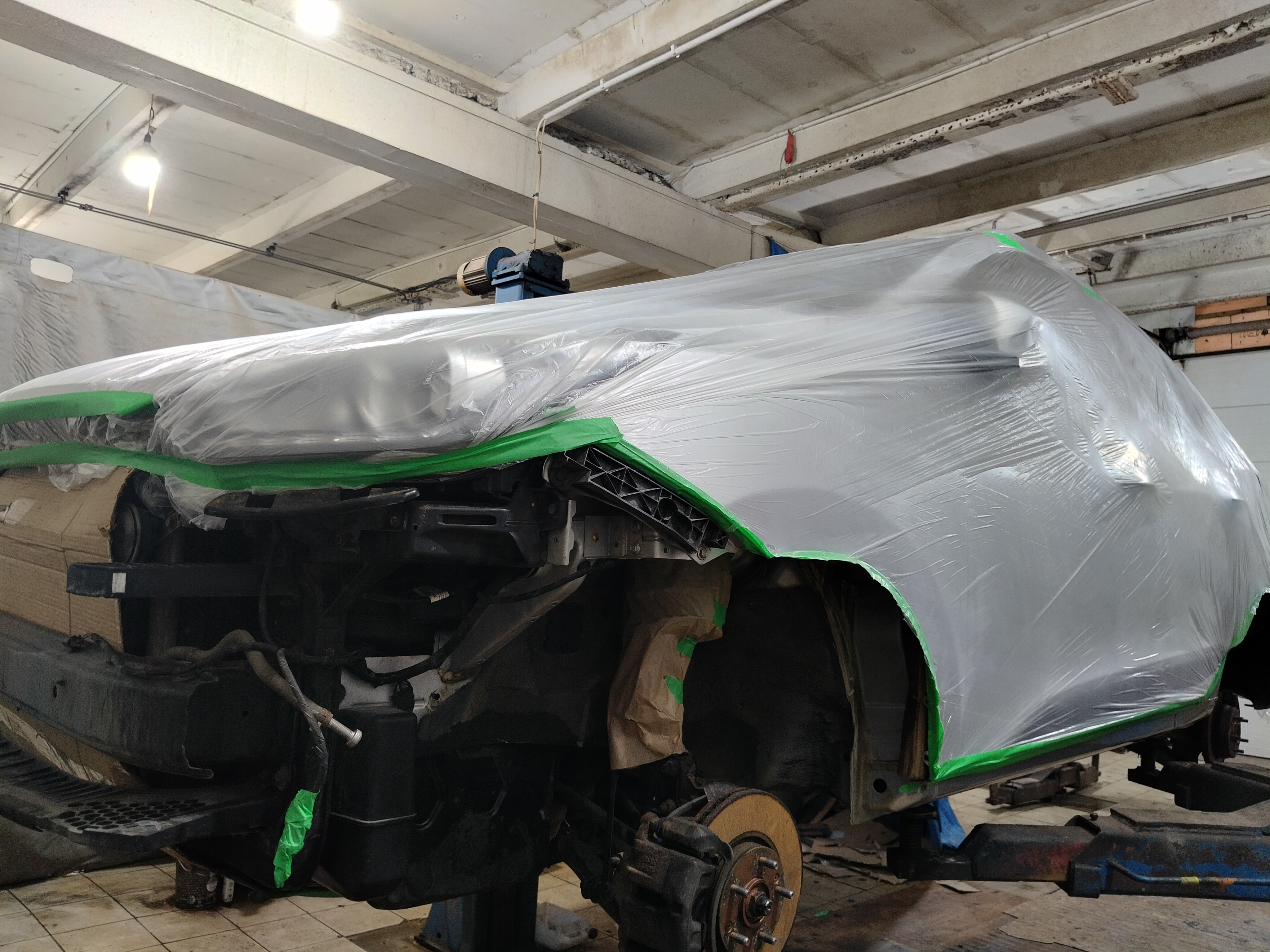 Автомобиль Hyundai ix35, этап: Оклейка авто. Антикоррозийная обработка в Москве и МО — НеРыжий