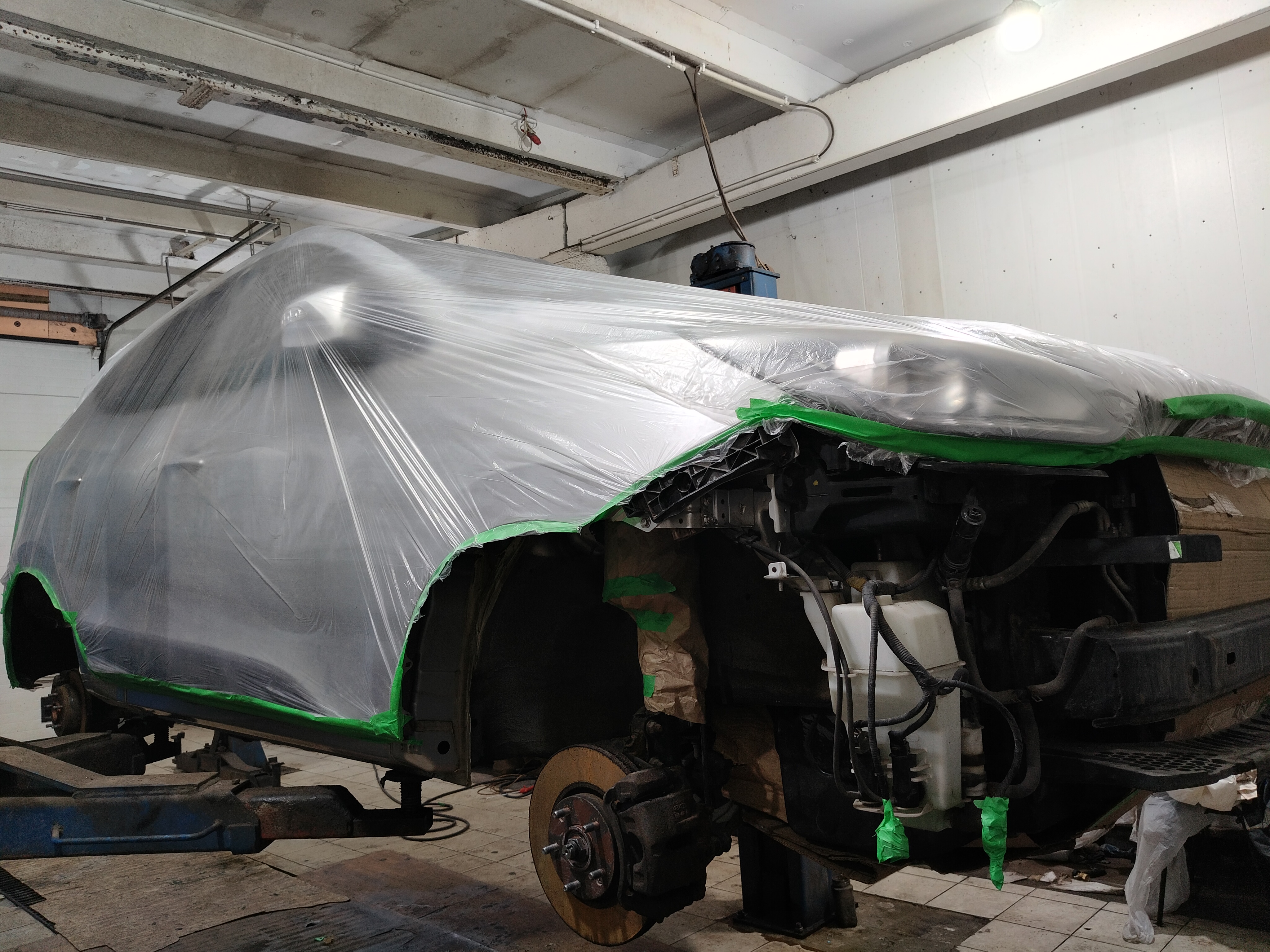 Автомобиль Hyundai ix35, этап: Оклейка авто. Антикоррозийная обработка в Москве и МО — НеРыжий