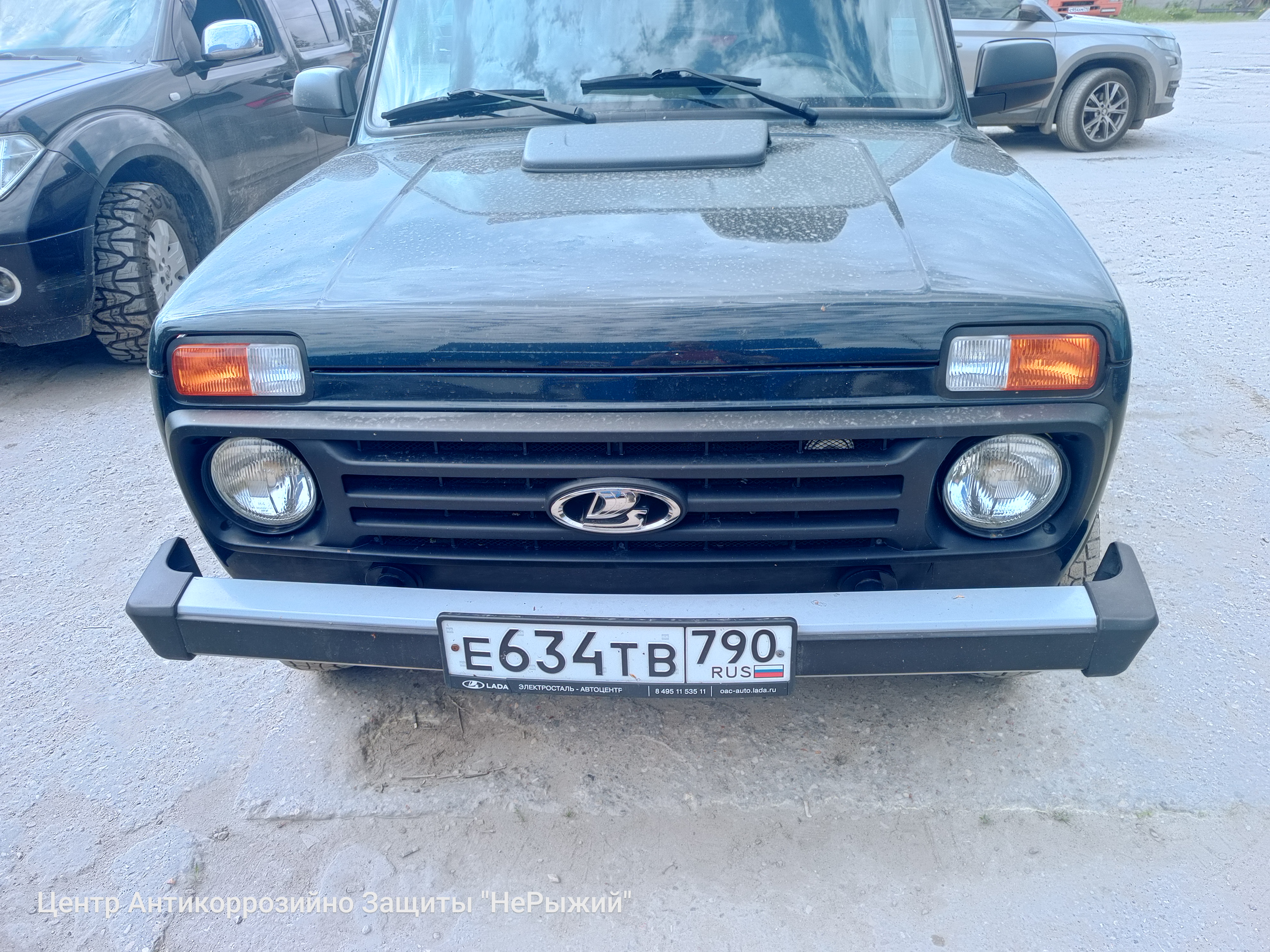 Автомобиль VAZ 4x4 Urban, этап: Приемка автомобиля. Антикоррозийная обработка в Москве и МО — НеРыжий