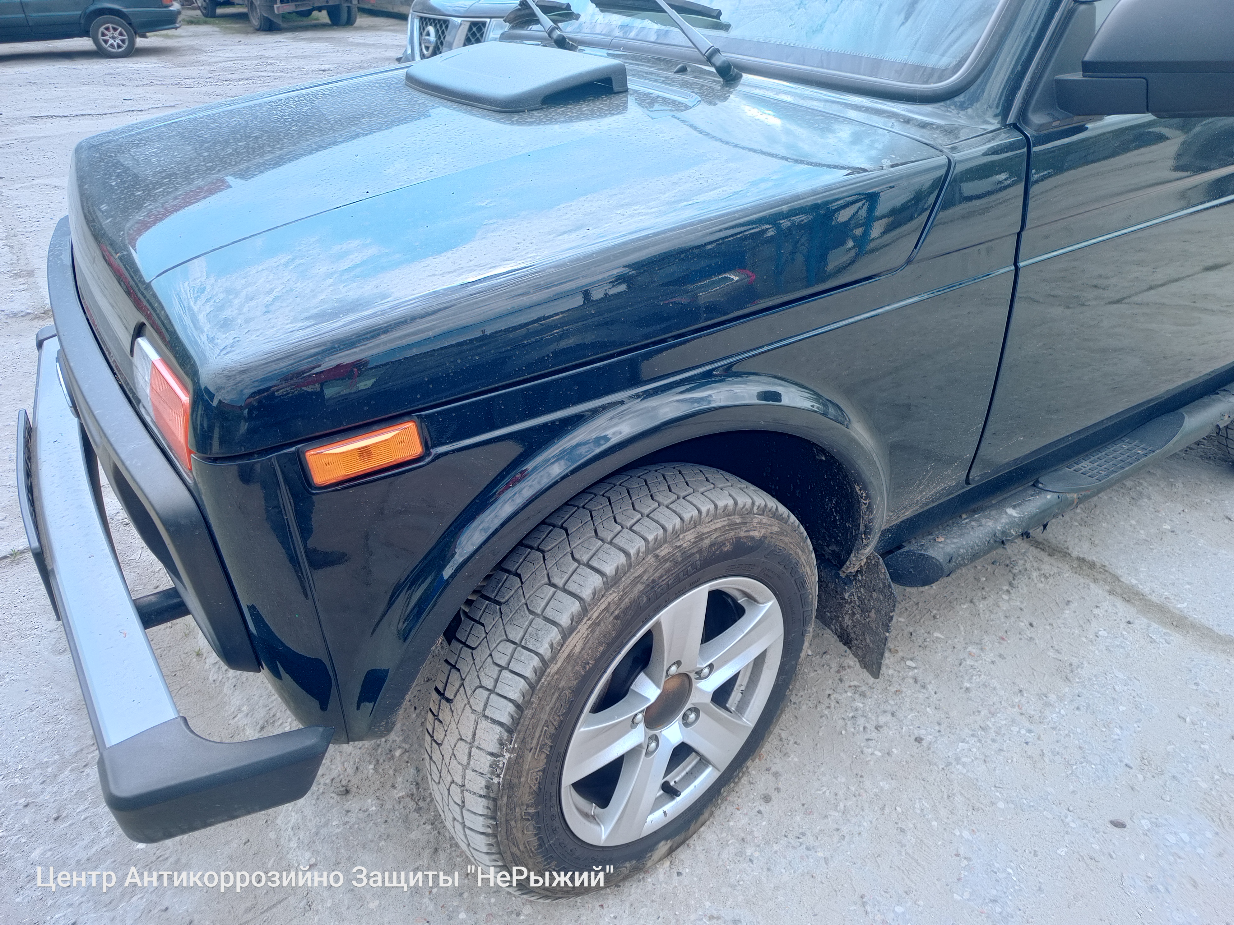 Автомобиль VAZ 4x4 Urban, этап: Приемка автомобиля. Антикоррозийная обработка в Москве и МО — НеРыжий