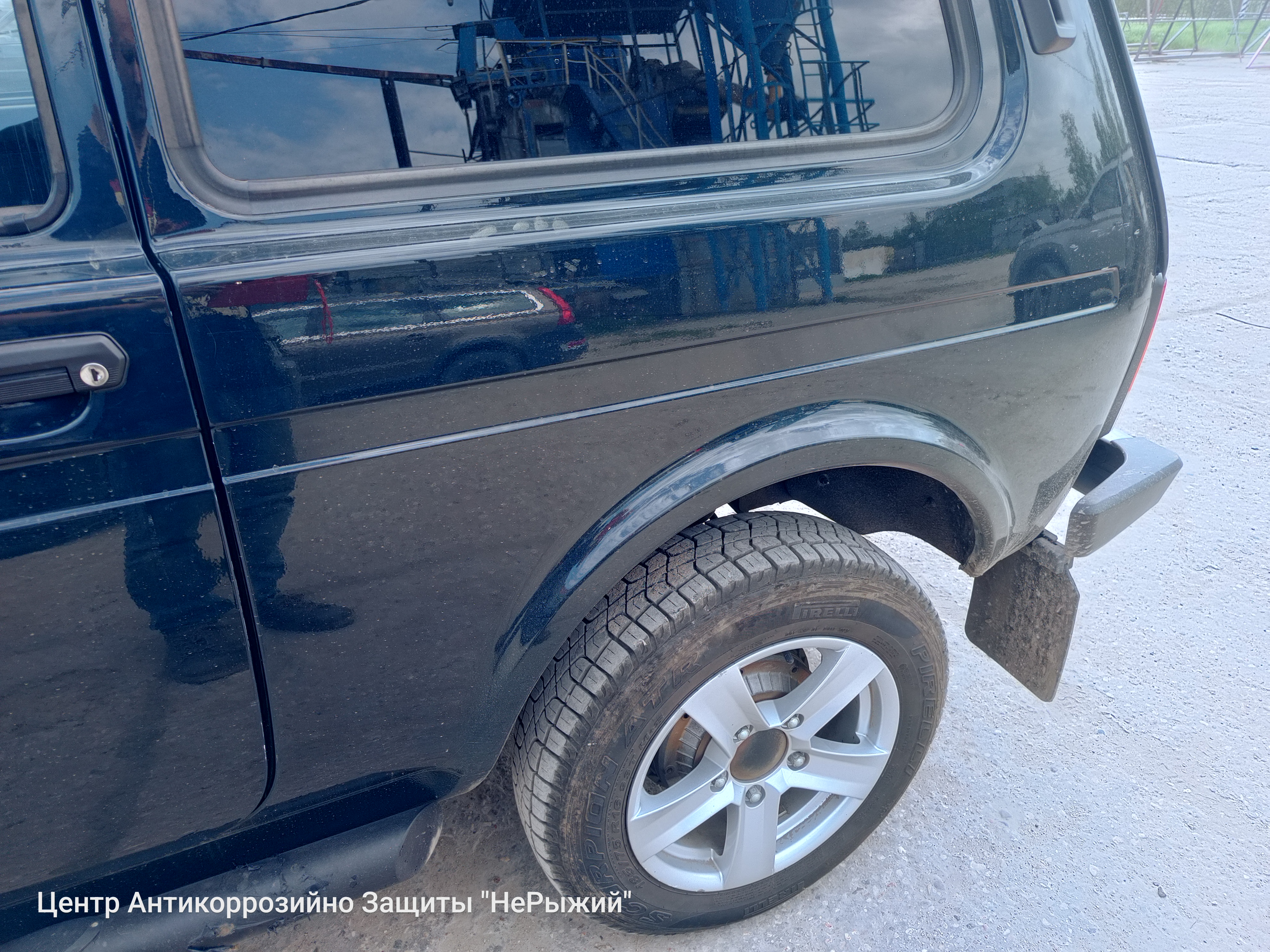 Автомобиль VAZ 4x4 Urban, этап: Приемка автомобиля. Антикоррозийная обработка в Москве и МО — НеРыжий