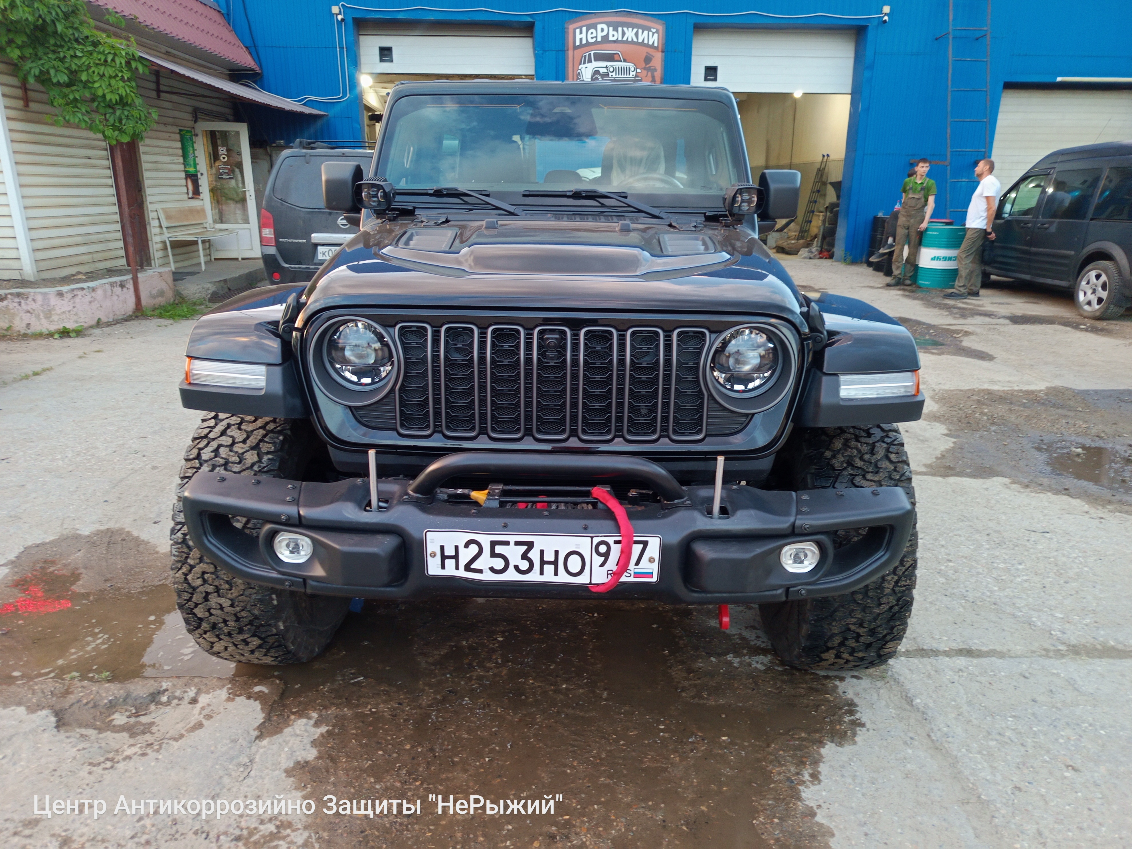 Автомобиль Jeep Wrangler IV (JL), этап: Выдача авто. Антикоррозийная обработка в Москве и МО — НеРыжий