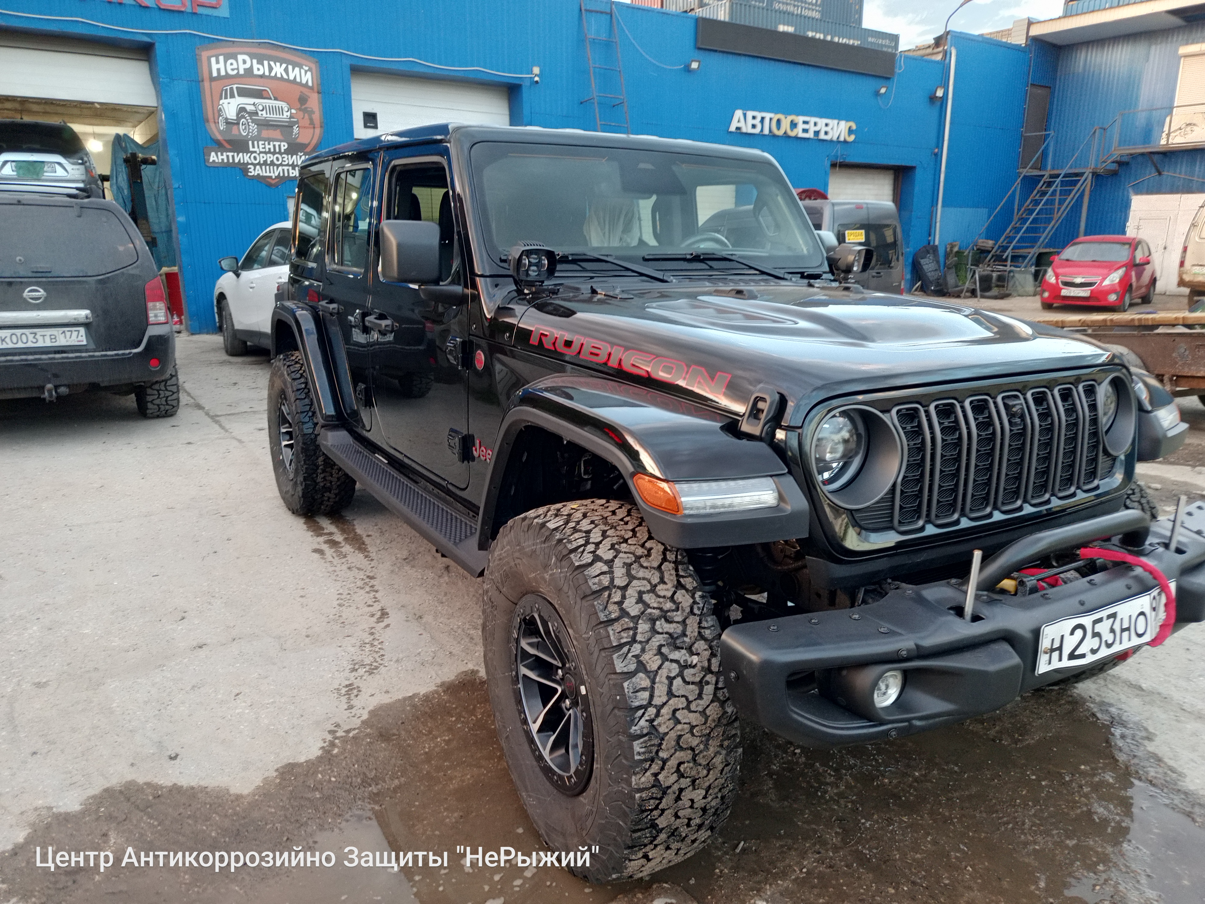 Автомобиль Jeep Wrangler IV (JL), этап: Выдача авто. Антикоррозийная обработка в Москве и МО — НеРыжий