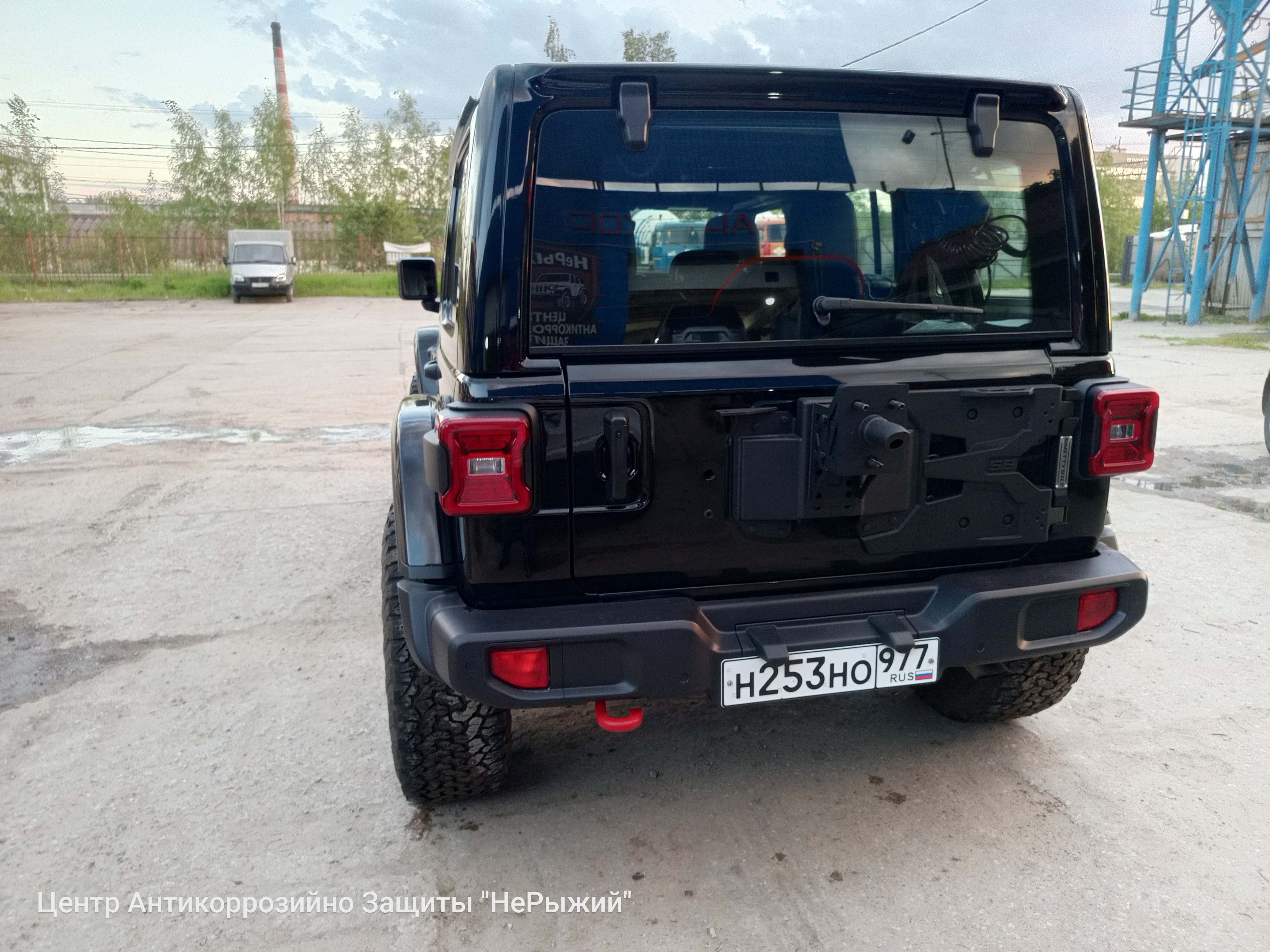 Автомобиль Jeep Wrangler IV (JL), этап: Выдача авто. Антикоррозийная обработка в Москве и МО — НеРыжий