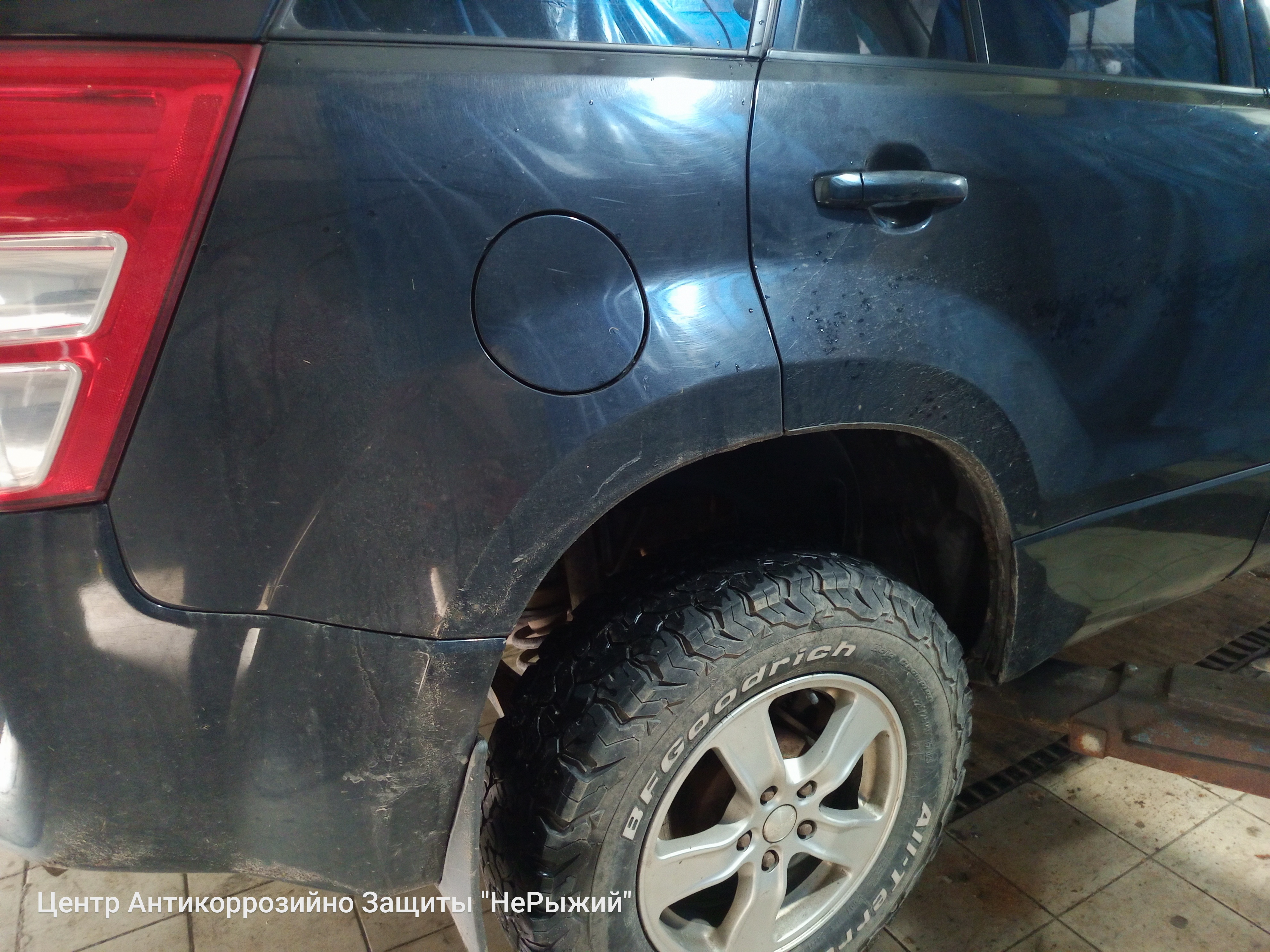 Автомобиль Suzuki Grand Vitara II (JT), этап: Приемка автомобиля. Антикоррозийная обработка в Москве и МО — НеРыжий