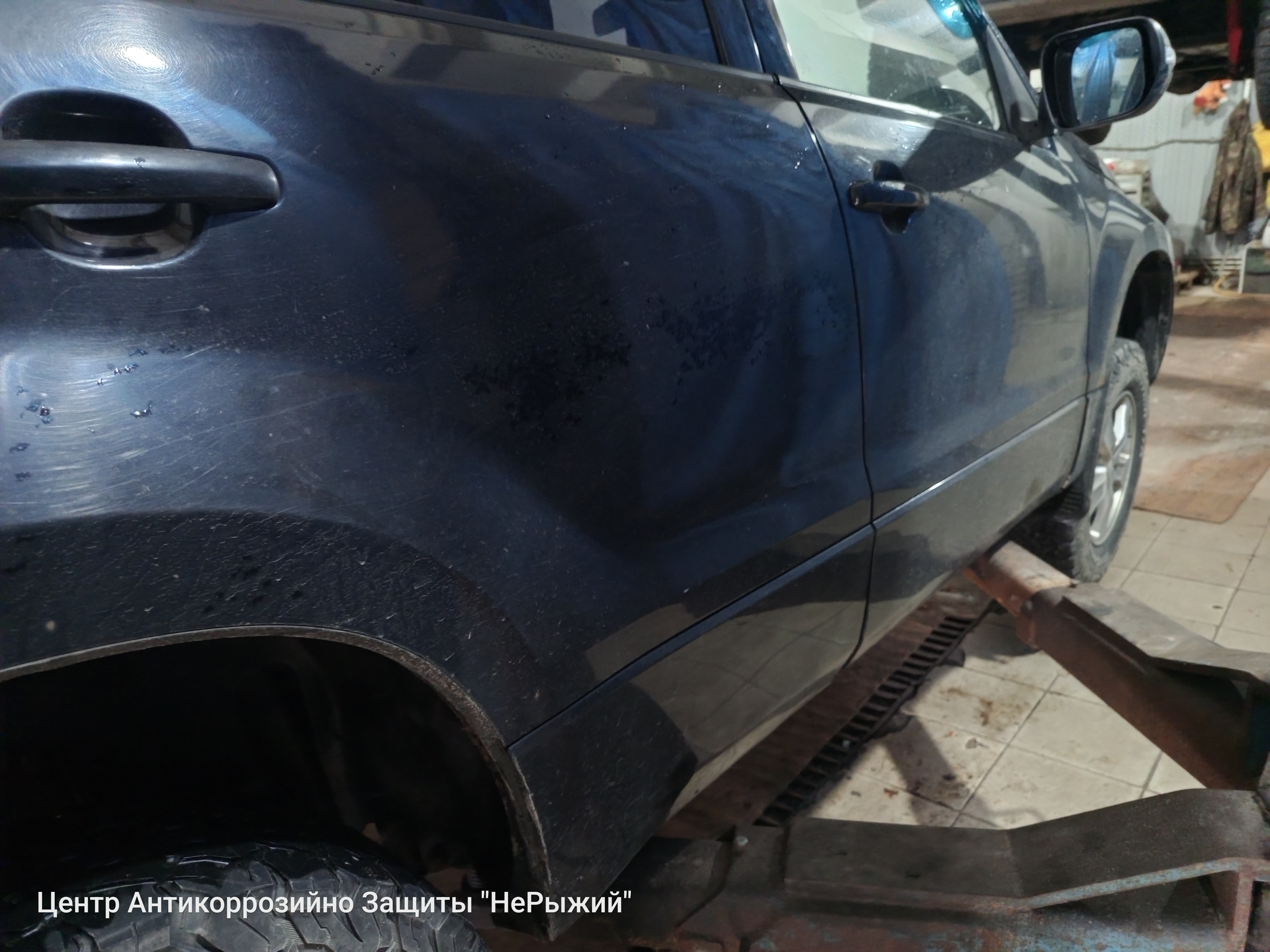 Автомобиль Suzuki Grand Vitara II (JT), этап: Приемка автомобиля. Антикоррозийная обработка в Москве и МО — НеРыжий