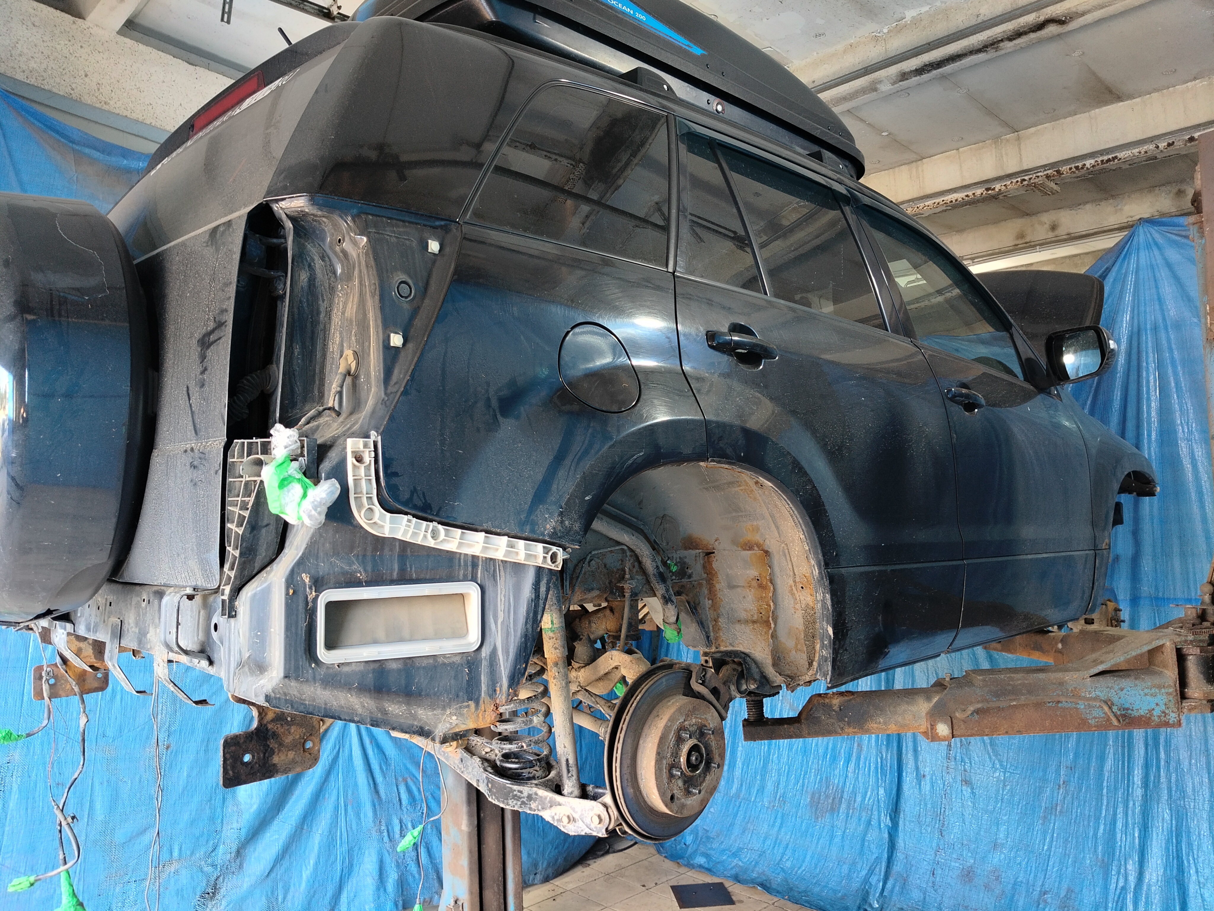 Автомобиль Suzuki Grand Vitara II (JT), этап: Разбор автомобиля. Антикоррозийная обработка в Москве и МО — НеРыжий