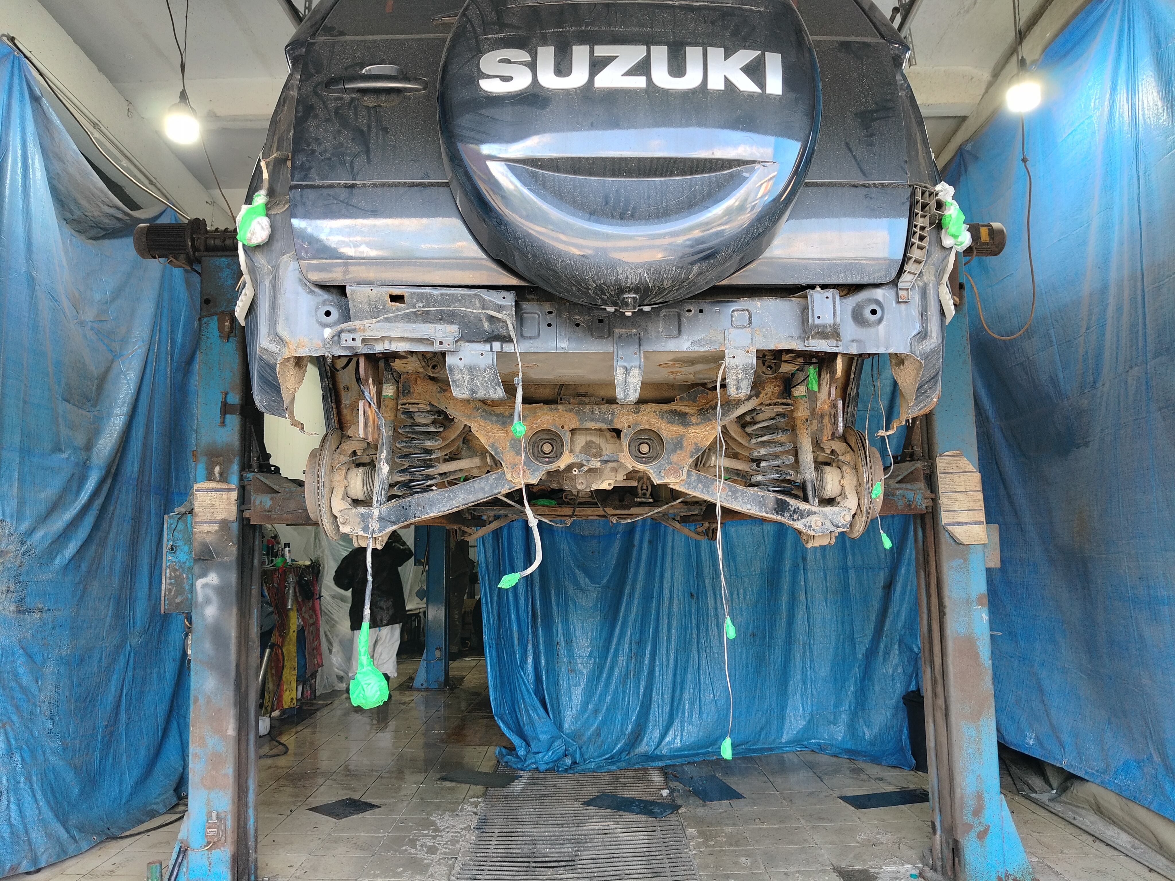 Автомобиль Suzuki Grand Vitara II (JT), этап: Разбор автомобиля. Антикоррозийная обработка в Москве и МО — НеРыжий