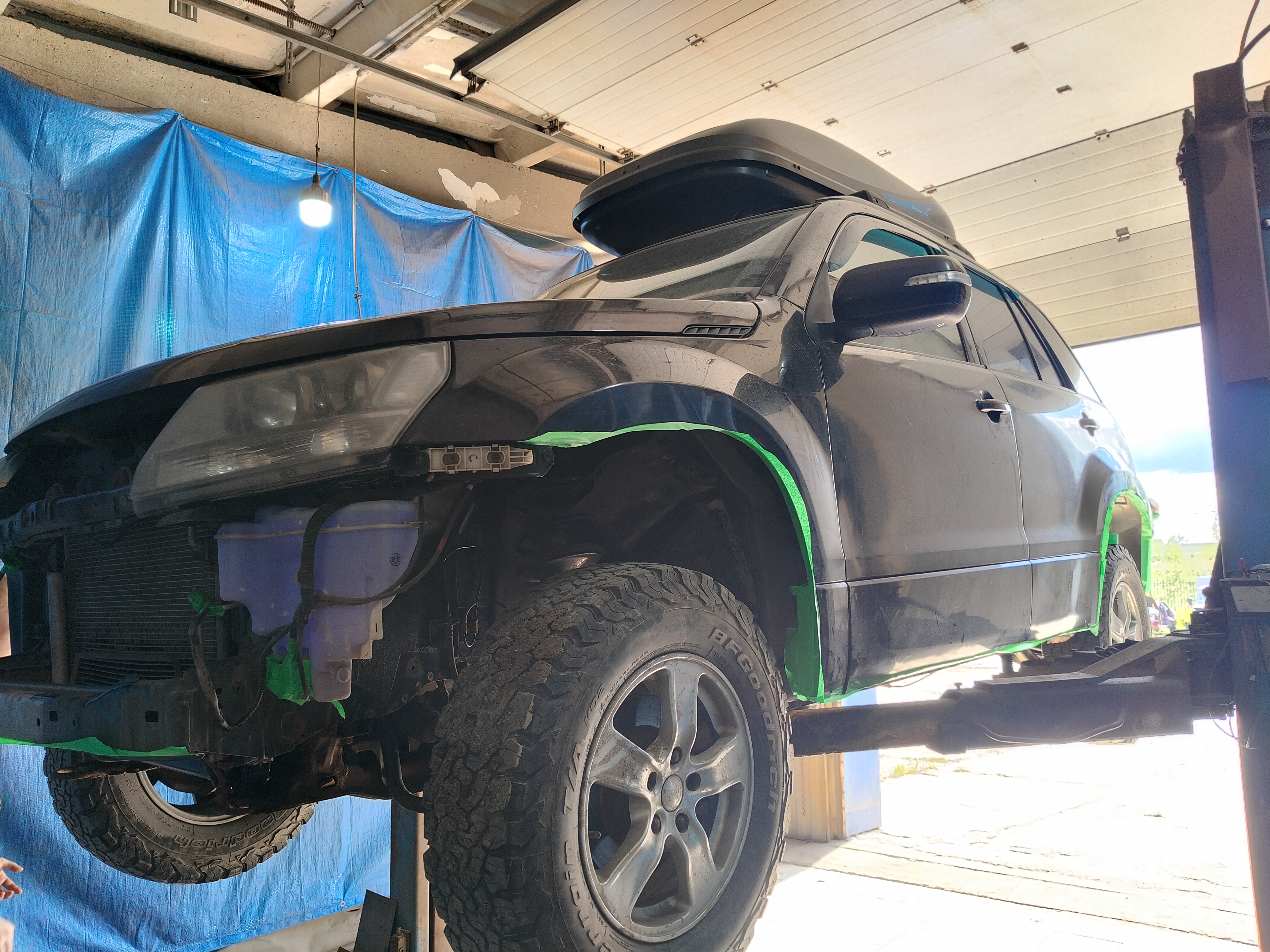 Автомобиль Suzuki Grand Vitara II (JT), этап: Оклейка авто. Антикоррозийная обработка в Москве и МО — НеРыжий