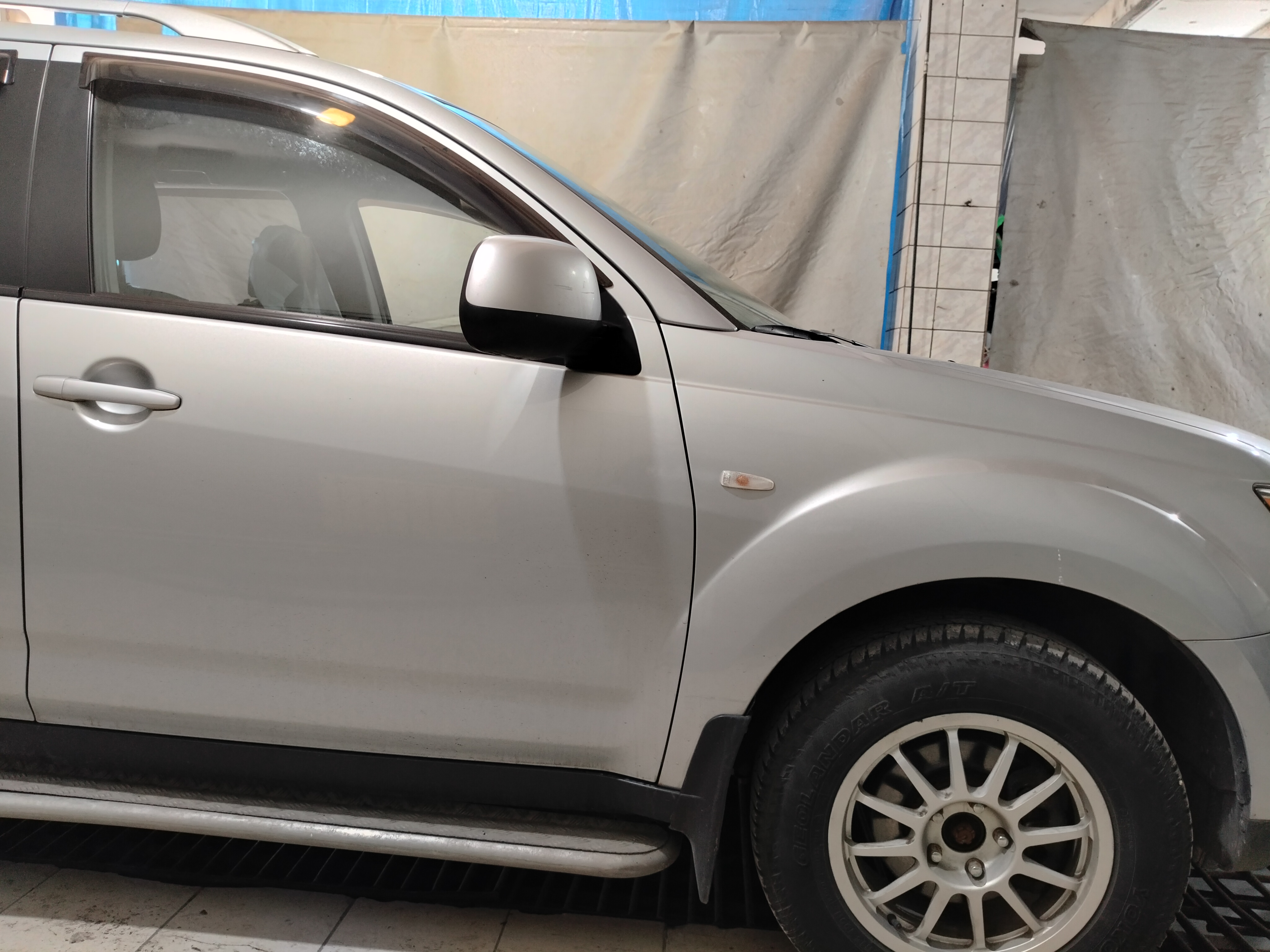 Автомобиль Mitsubishi Outlander XL, этап: Приемка автомобиля. Антикоррозийная обработка в Москве и МО — НеРыжий