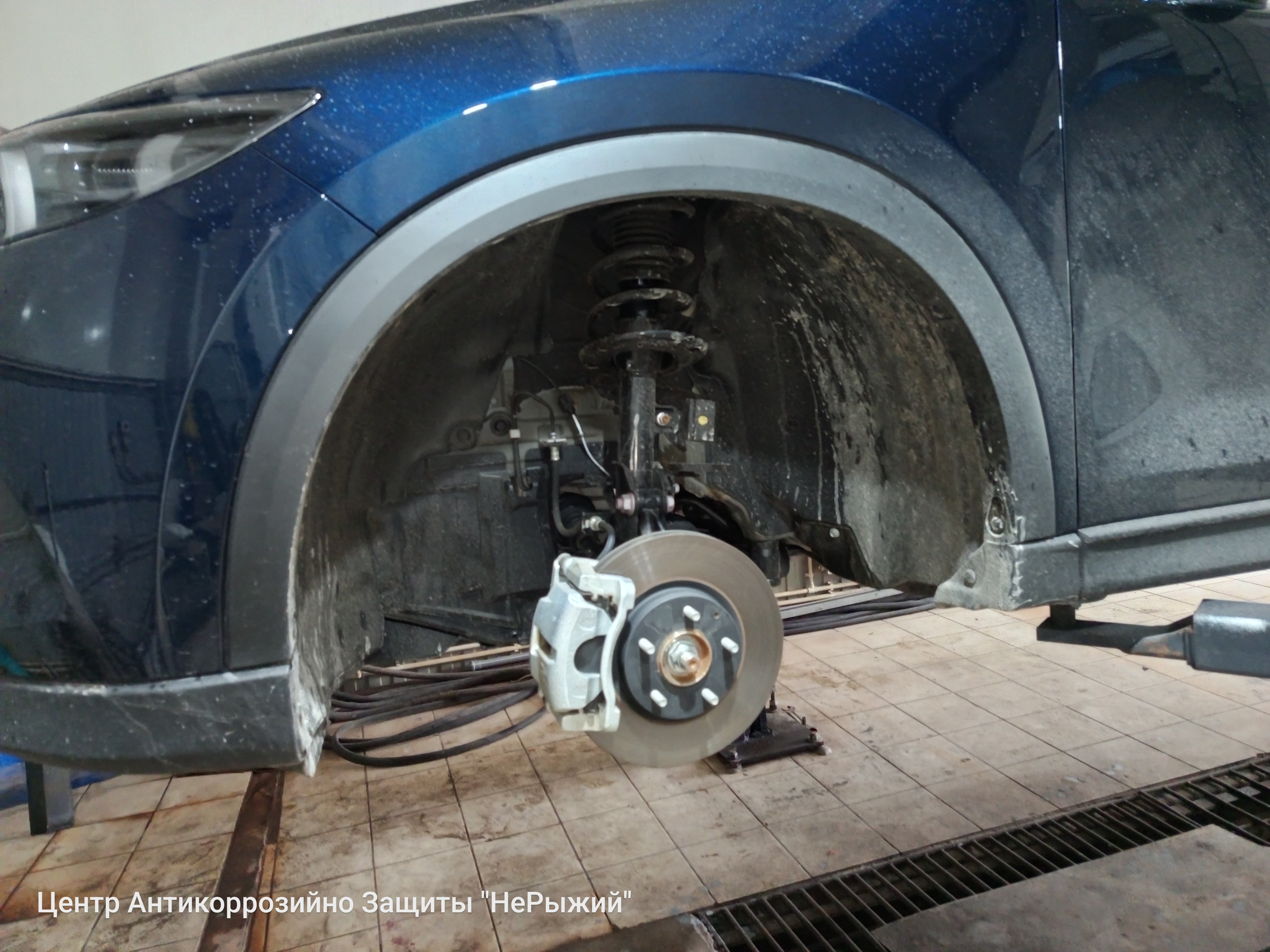 Автомобиль Mazda CX-5 II, этап: Разбор автомобиля. Антикоррозийная обработка в Москве и МО — НеРыжий