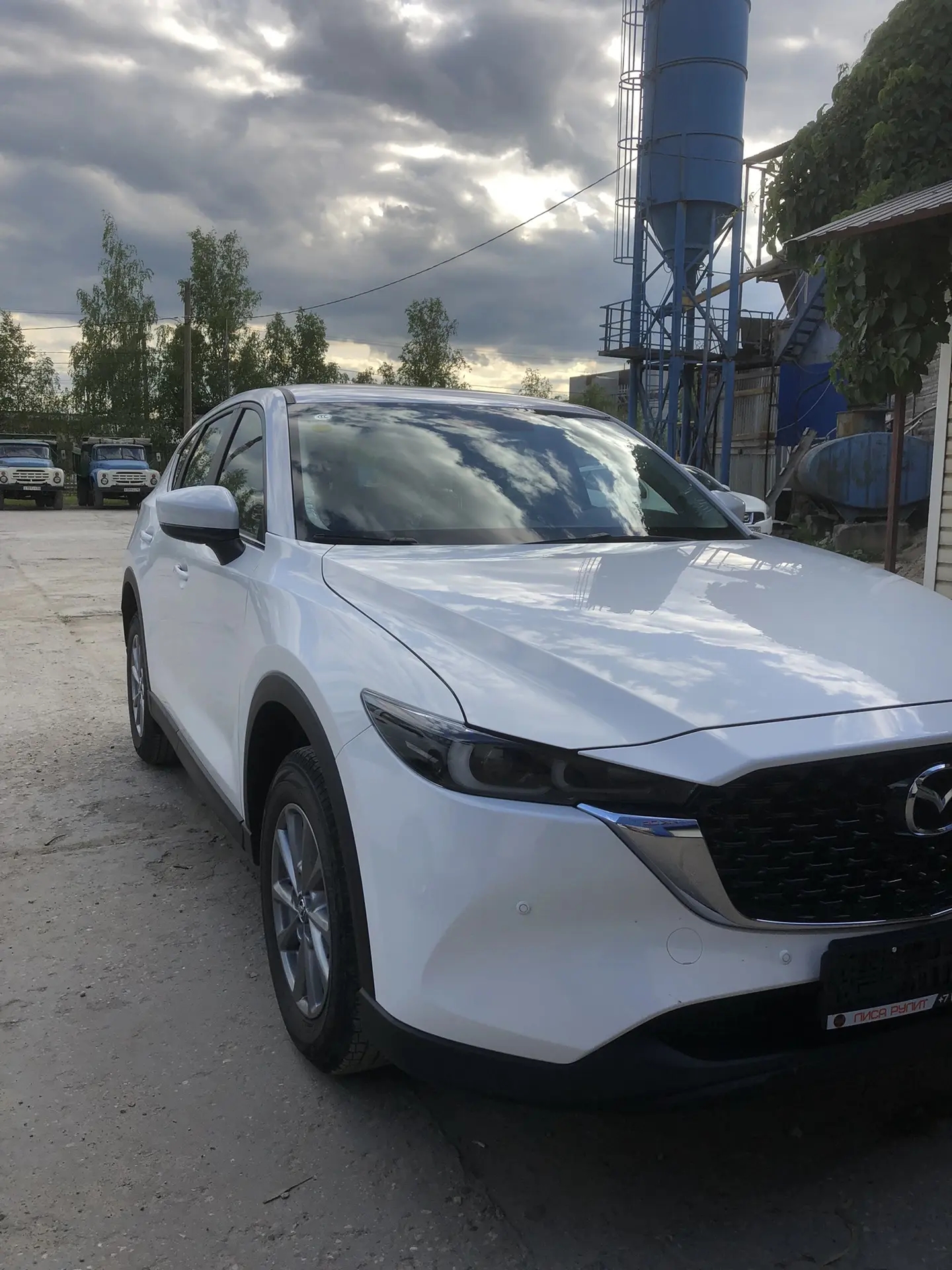 Автомобиль Mazda CX-5 II, этап: Приемка автомобиля. Антикоррозийная обработка в Москве и МО — НеРыжий