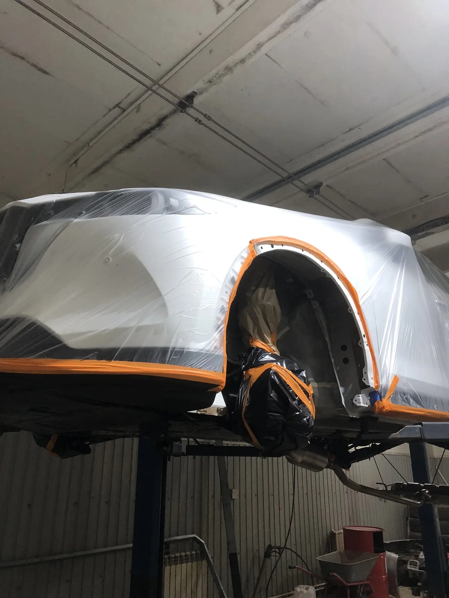 Автомобиль Mazda CX-5 II, этап: Оклейка авто. Антикоррозийная обработка в Москве и МО — НеРыжий