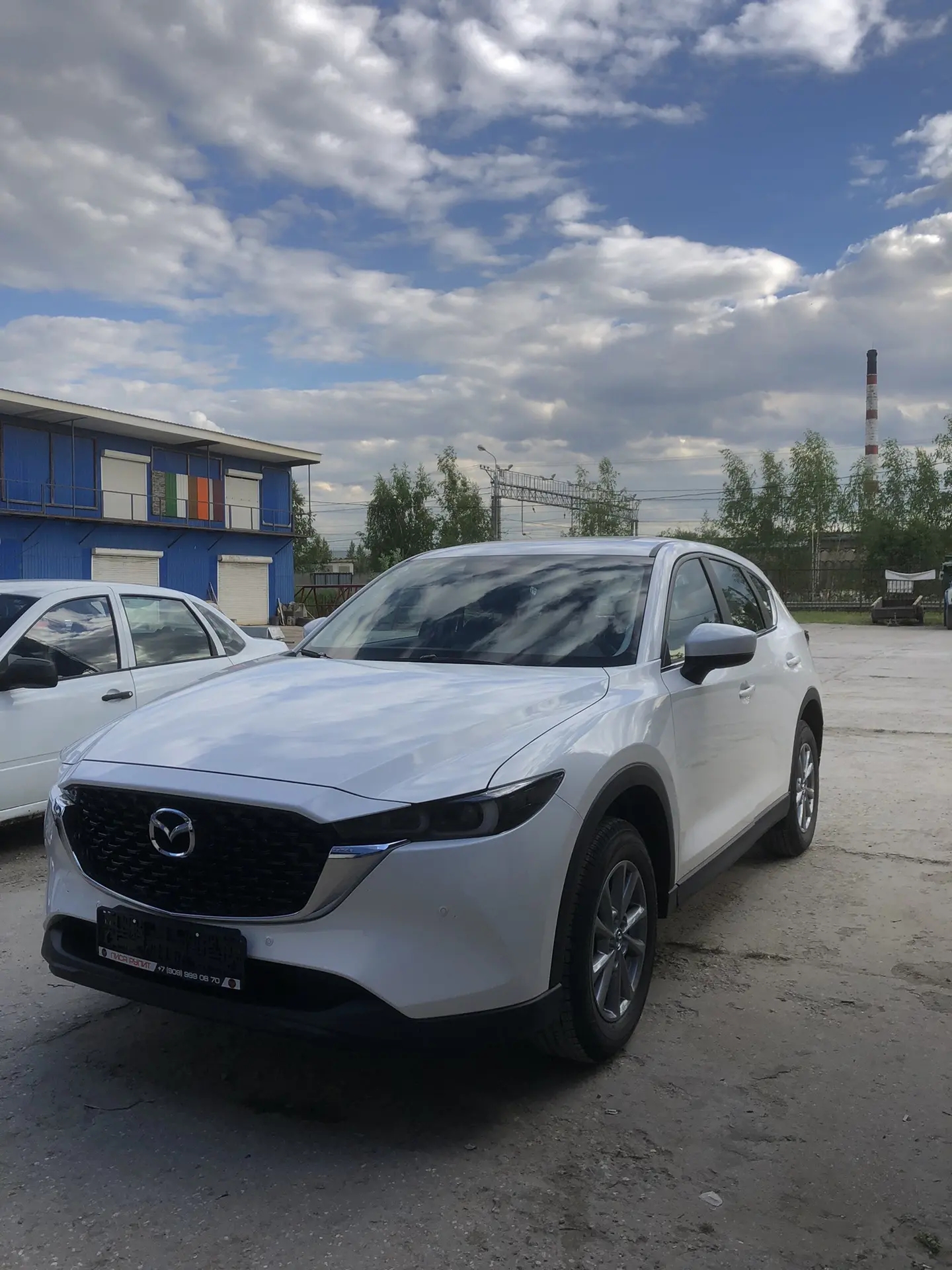 Автомобиль Mazda CX-5 II, этап: Выдача авто. Антикоррозийная обработка в Москве и МО — НеРыжий