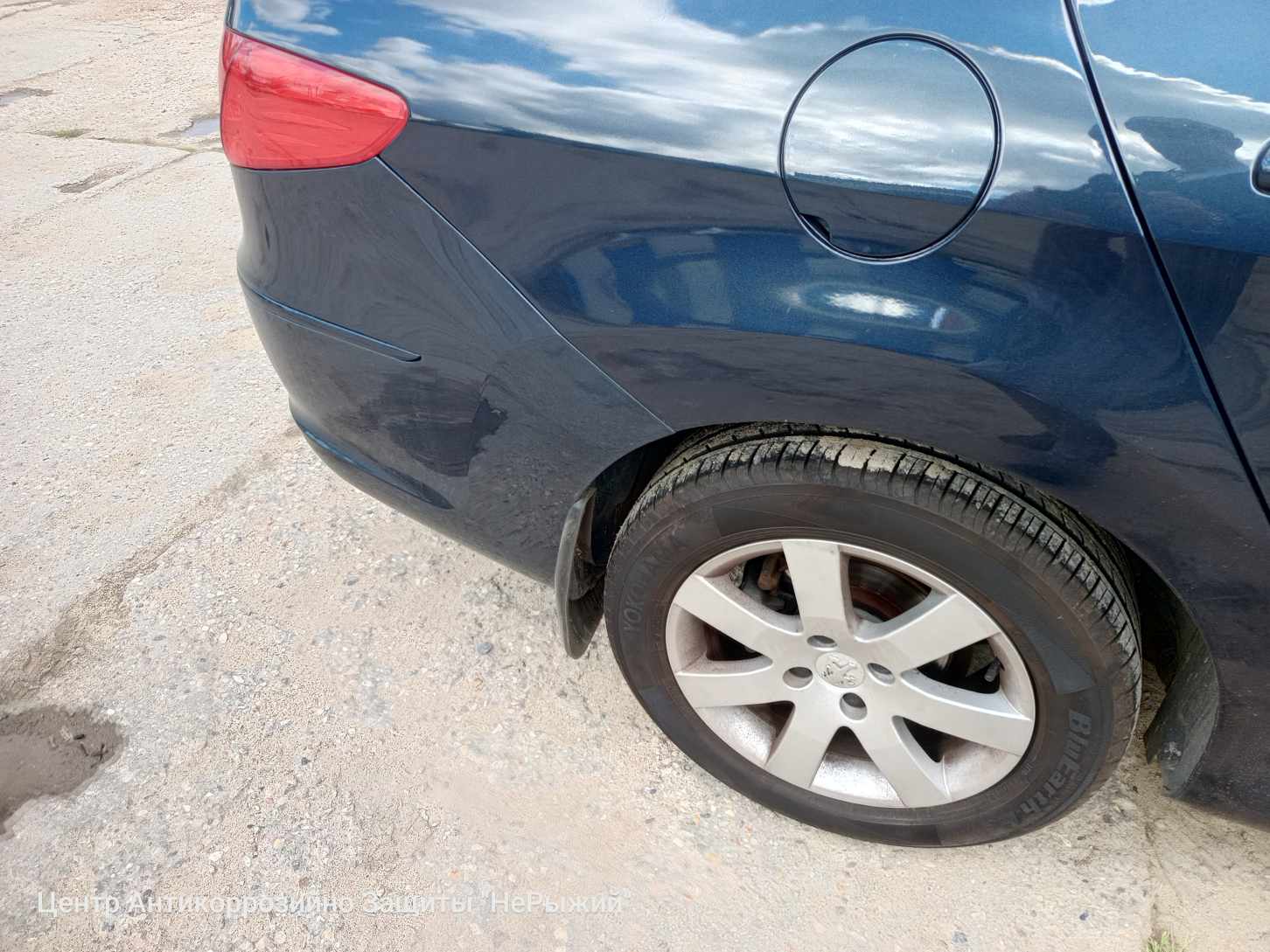Автомобиль Peugeot 408 II, этап: Приемка автомобиля. Антикоррозийная обработка в Москве и МО — НеРыжий