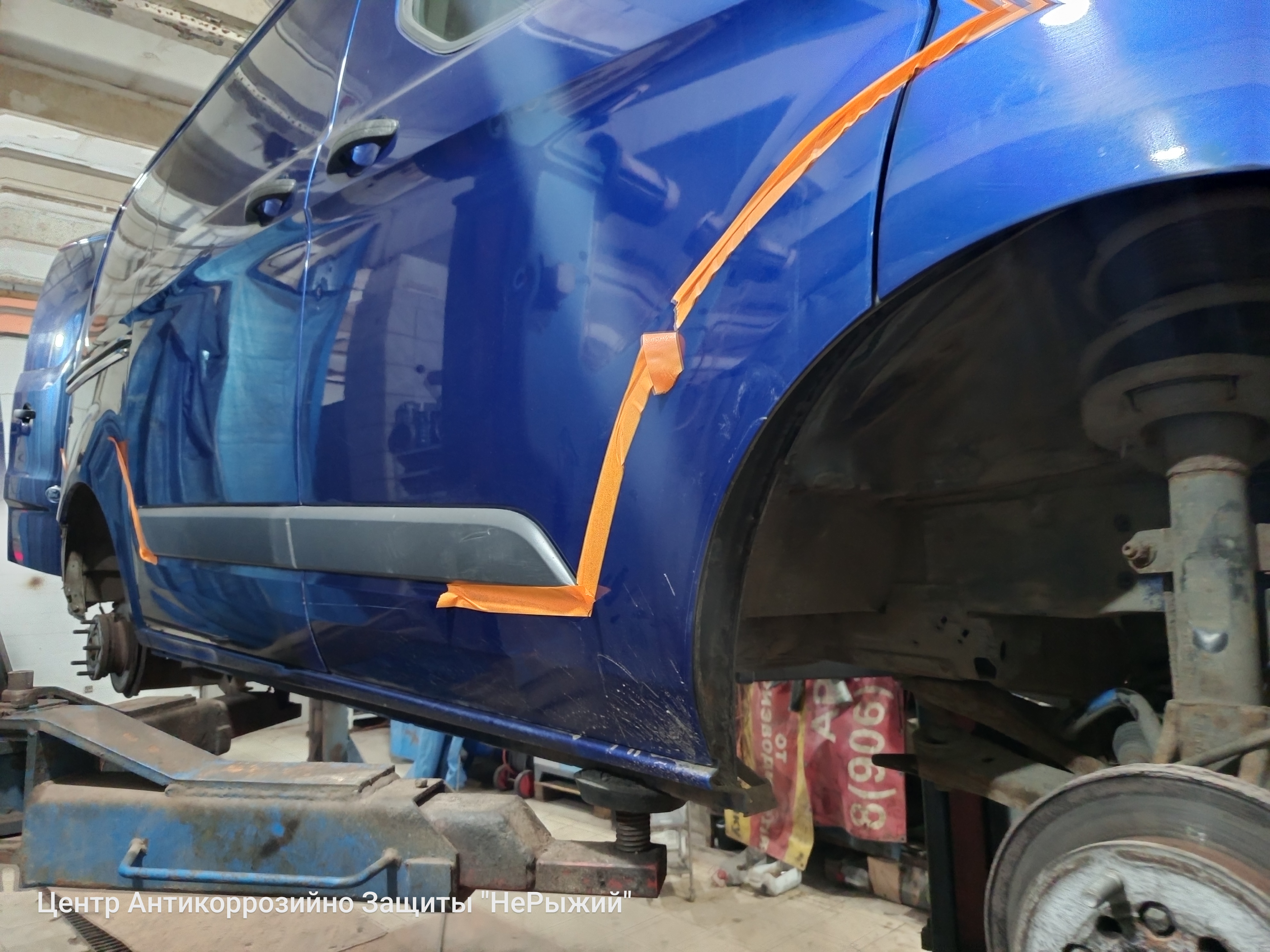 Автомобиль Ford Transit IV, этап: Разбор автомобиля. Антикоррозийная обработка в Москве и МО — НеРыжий