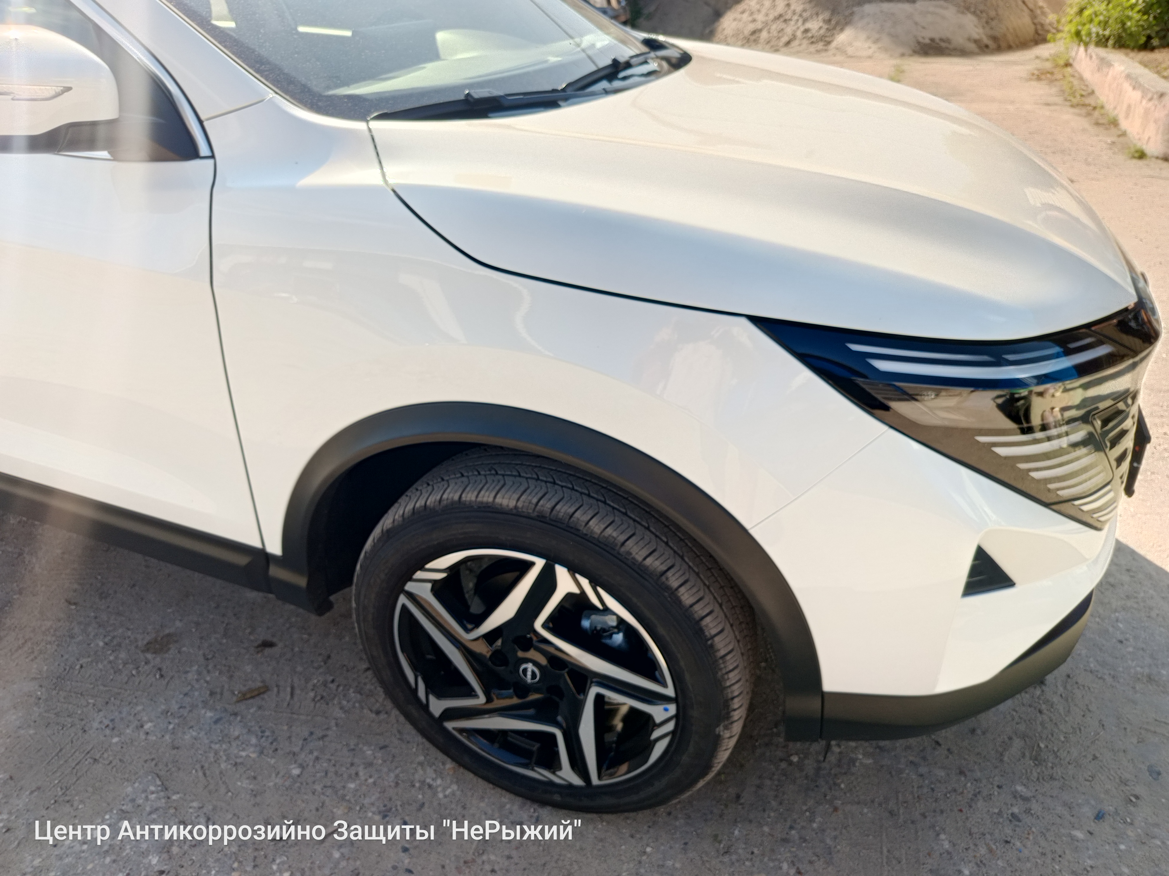 Автомобиль Nissan Qashqai III (J12), этап: Приемка автомобиля. Антикоррозийная обработка в Москве и МО — НеРыжий