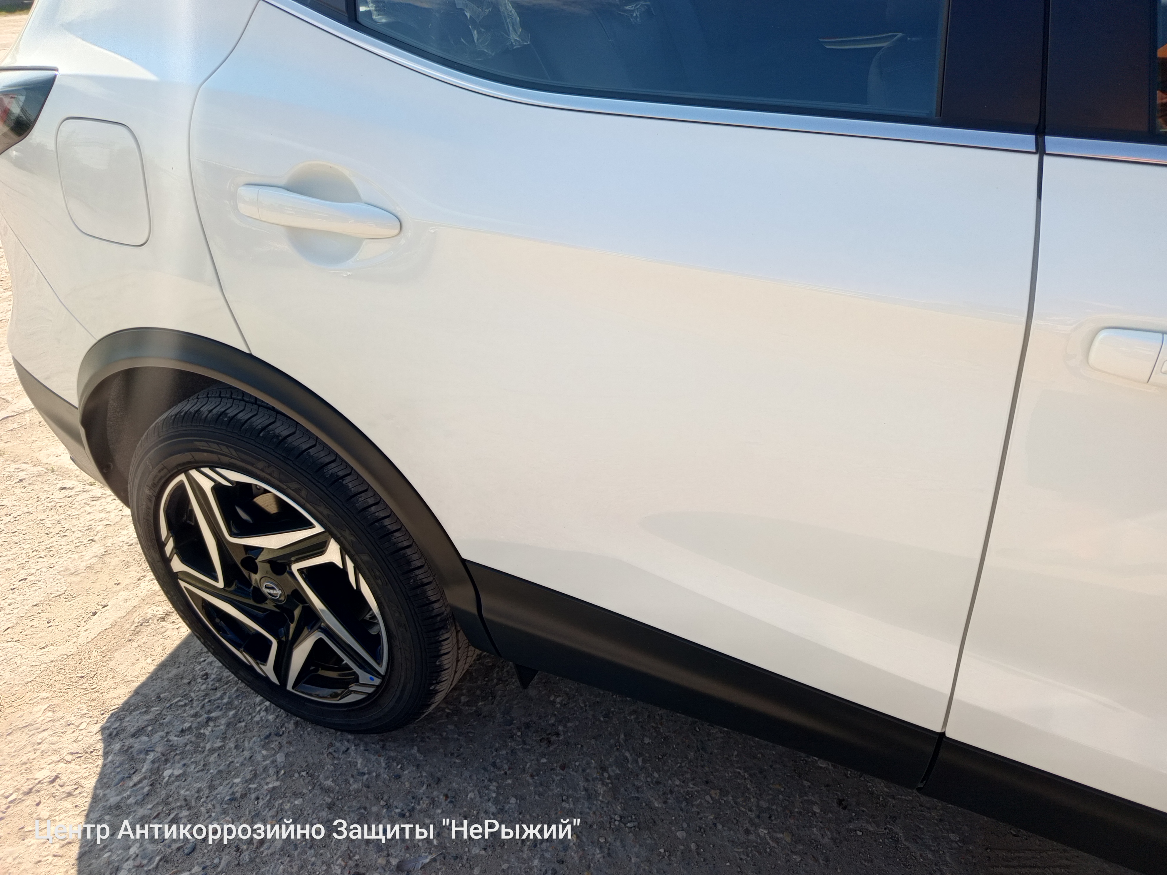 Автомобиль Nissan Qashqai III (J12), этап: Приемка автомобиля. Антикоррозийная обработка в Москве и МО — НеРыжий
