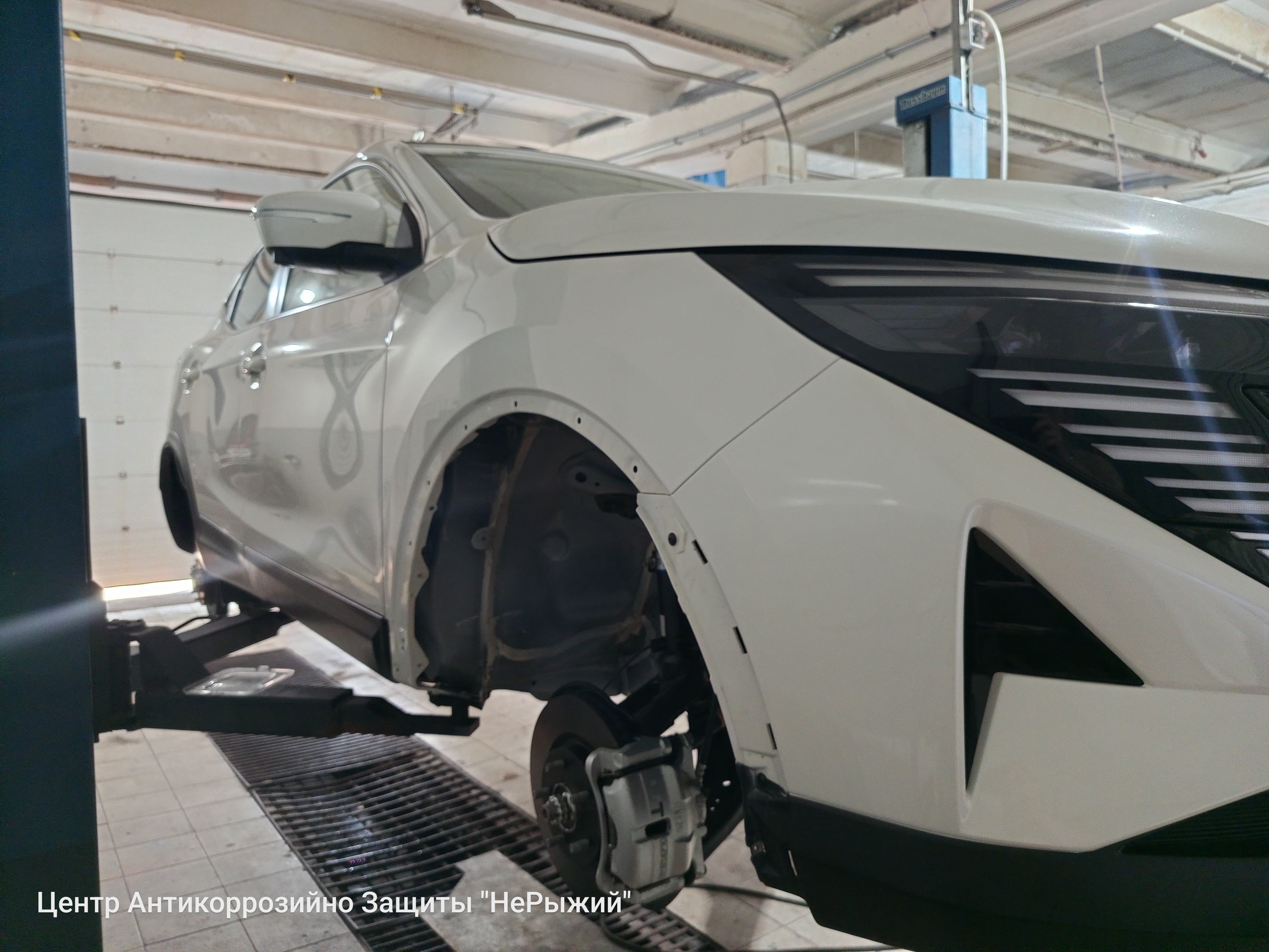 Автомобиль Nissan Qashqai III (J12), этап: Разбор автомобиля. Антикоррозийная обработка в Москве и МО — НеРыжий