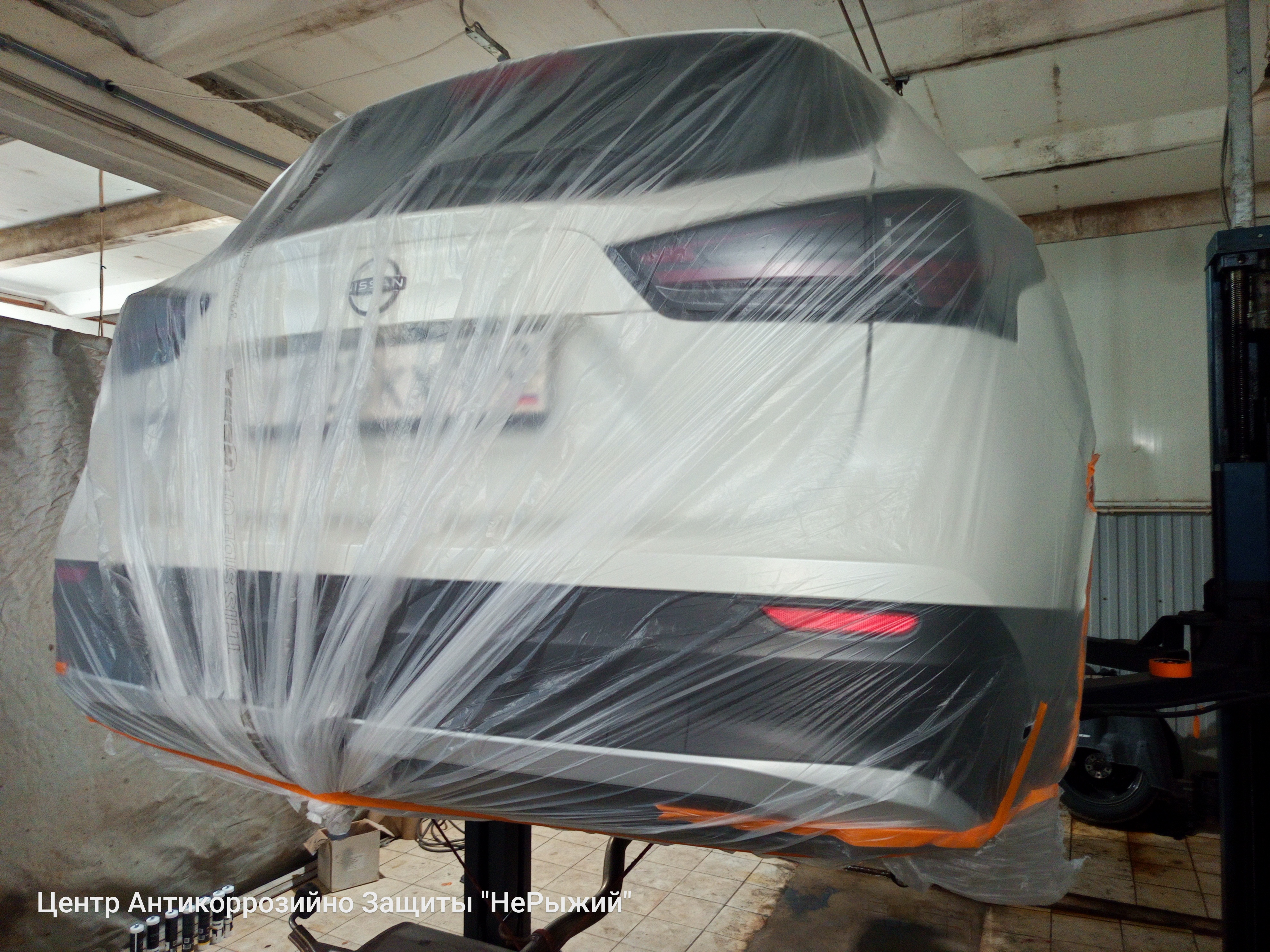 Автомобиль Nissan Qashqai III (J12), этап: Оклейка авто. Антикоррозийная обработка в Москве и МО — НеРыжий