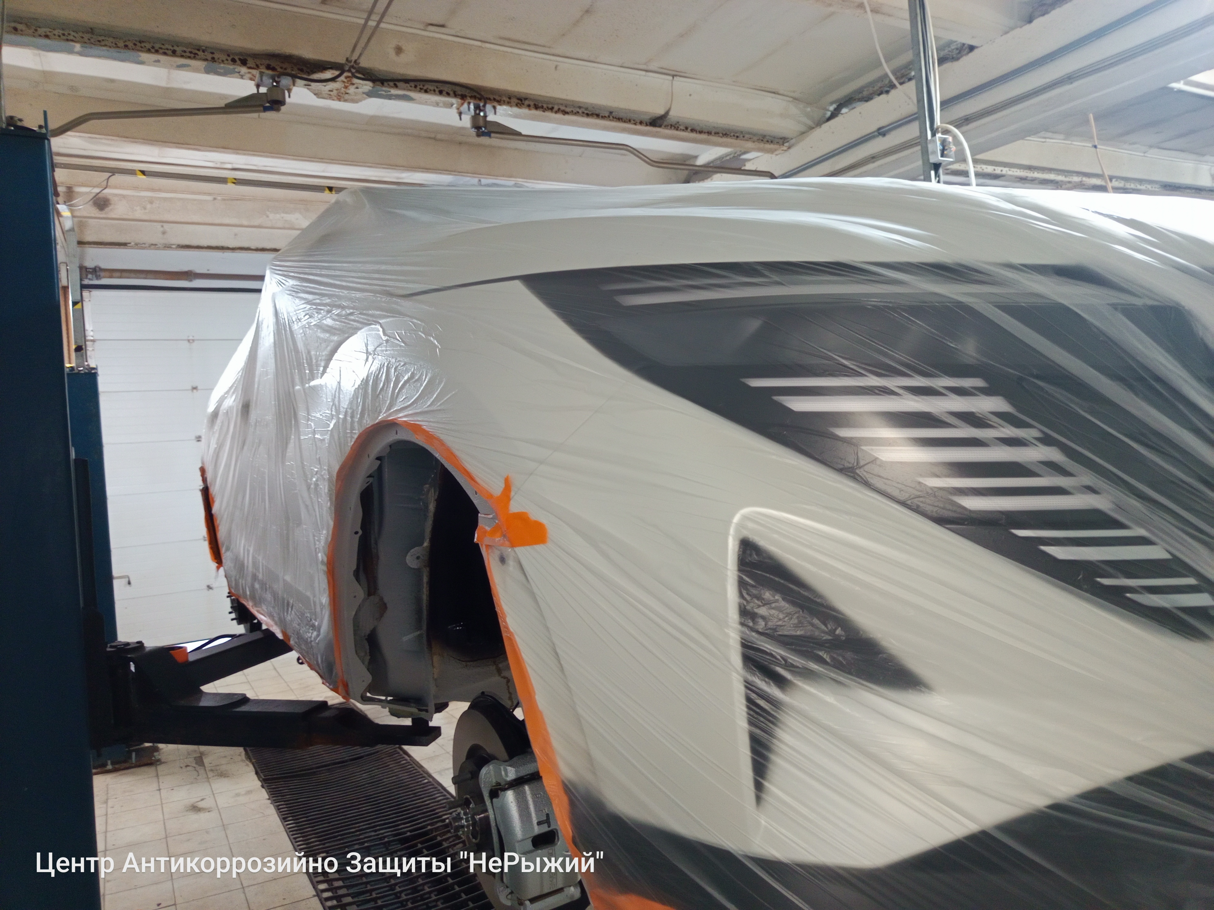 Автомобиль Nissan Qashqai III (J12), этап: Оклейка авто. Антикоррозийная обработка в Москве и МО — НеРыжий