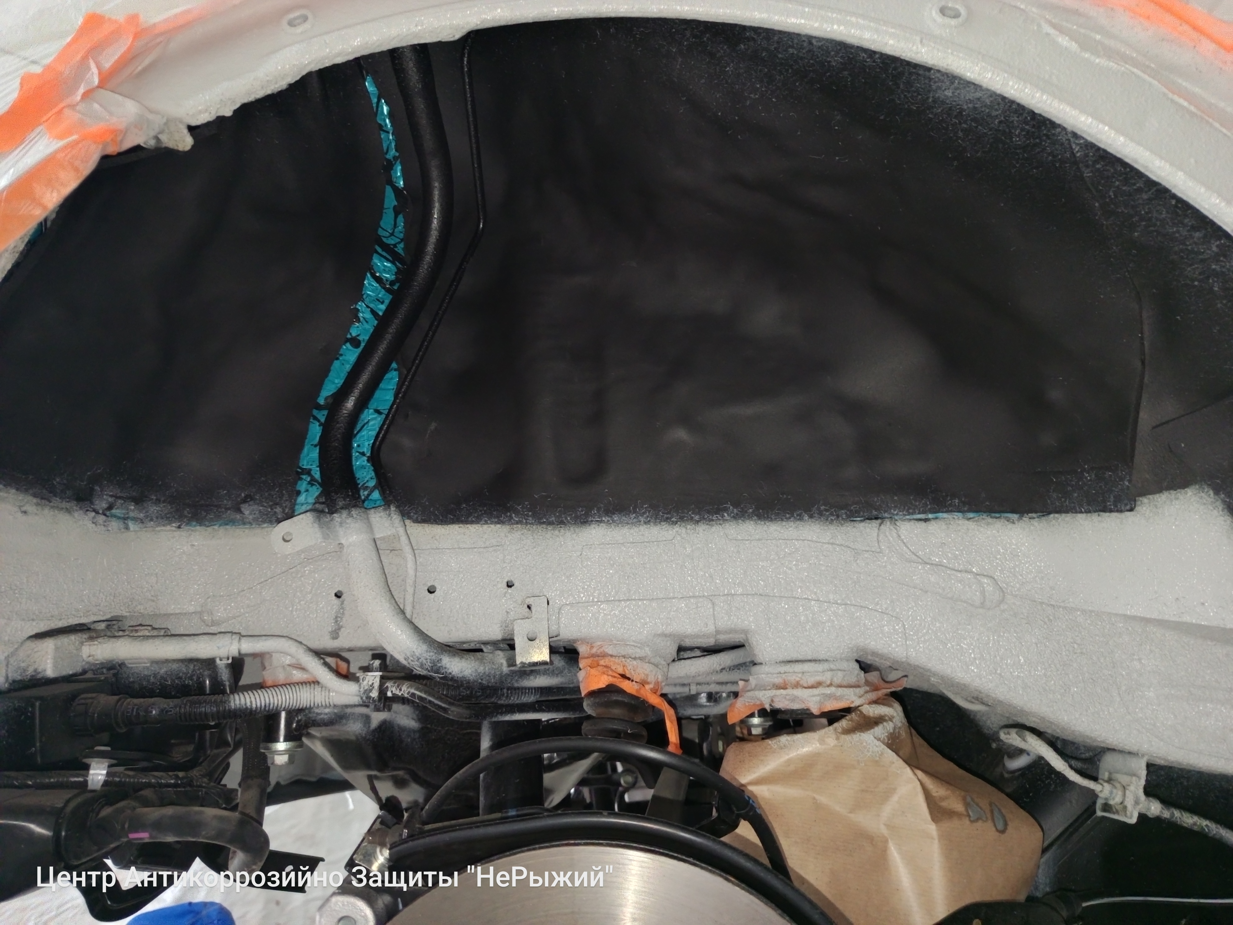 Автомобиль Nissan Qashqai III (J12), этап: Монтаж шумоизоляции. Антикоррозийная обработка в Москве и МО — НеРыжий