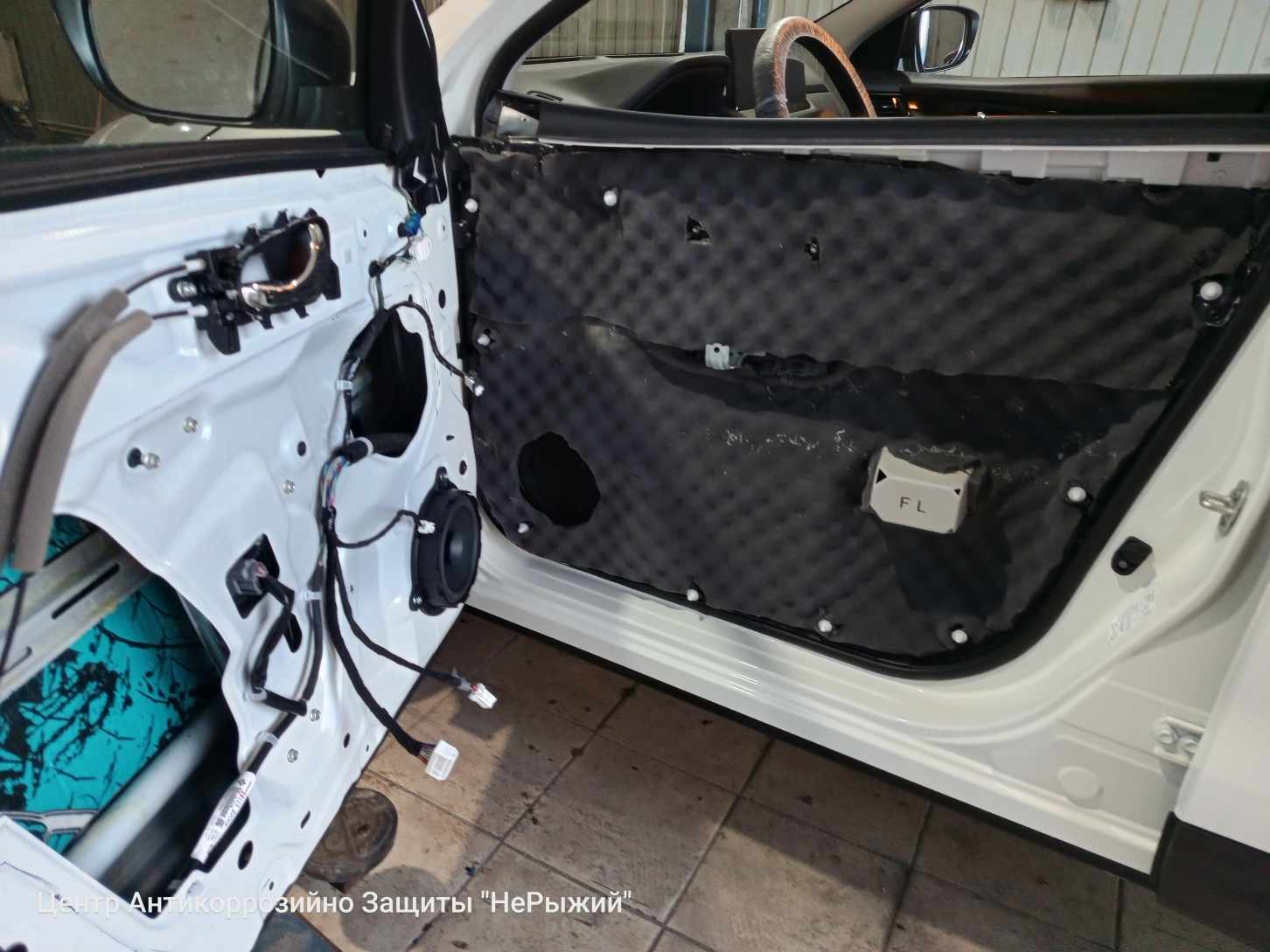 Автомобиль Nissan Qashqai III (J12), этап: Монтаж шумоизоляции. Антикоррозийная обработка в Москве и МО — НеРыжий