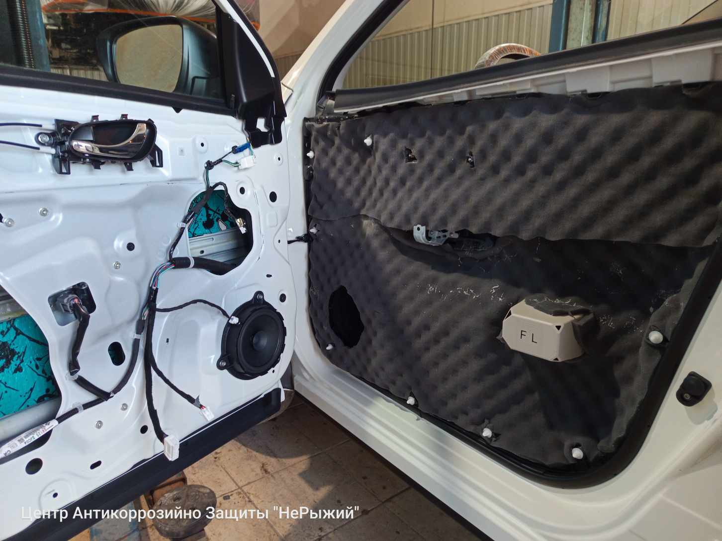 Автомобиль Nissan Qashqai III (J12), этап: Монтаж шумоизоляции. Антикоррозийная обработка в Москве и МО — НеРыжий