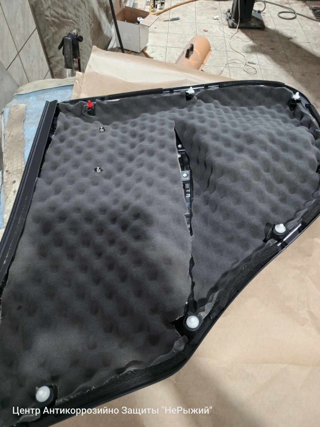 Автомобиль Nissan Qashqai III (J12), этап: Монтаж шумоизоляции. Антикоррозийная обработка в Москве и МО — НеРыжий